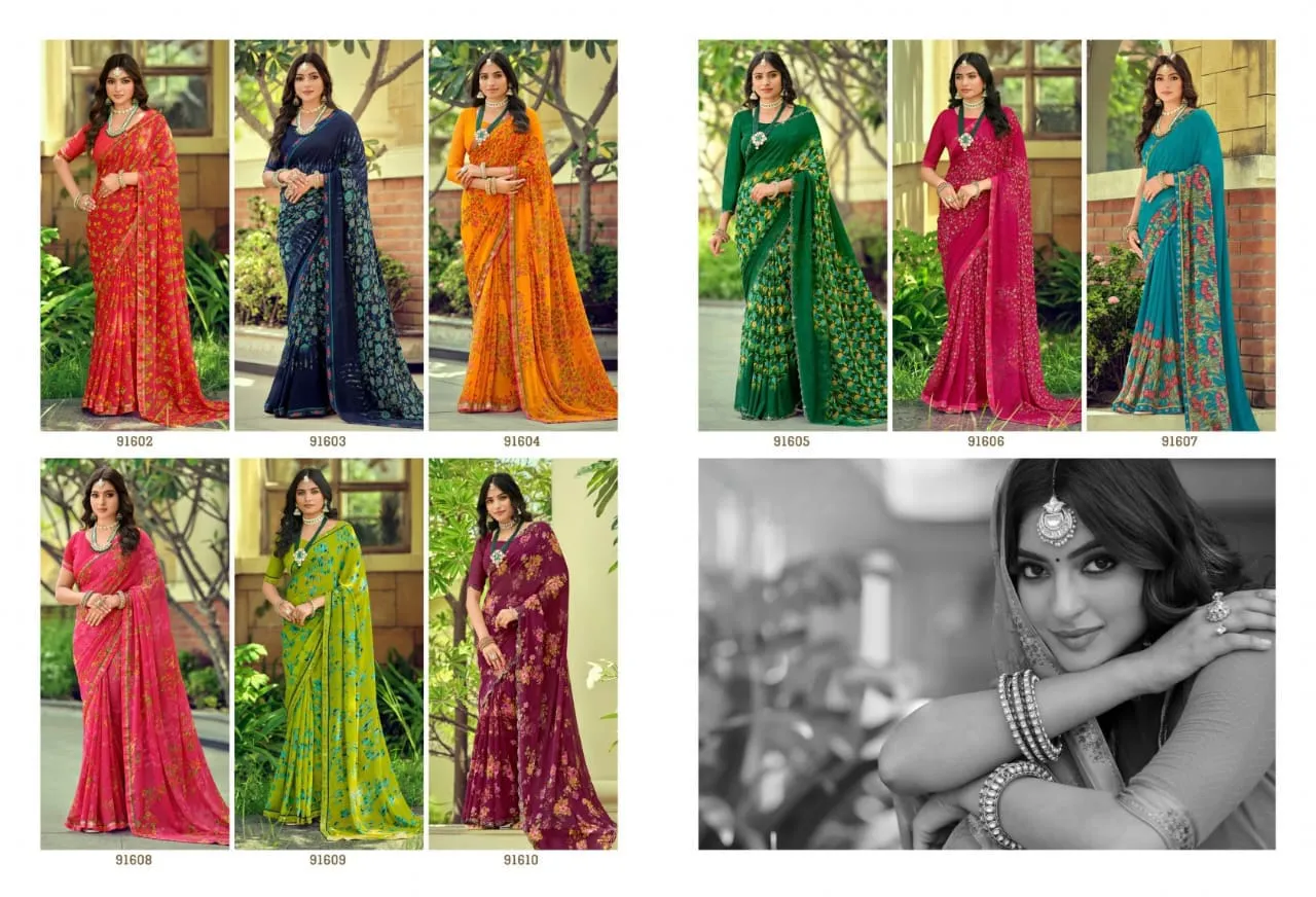 Premium Georgette Sarees