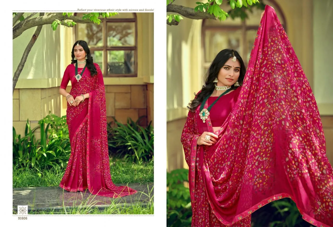 Premium Georgette Sarees
