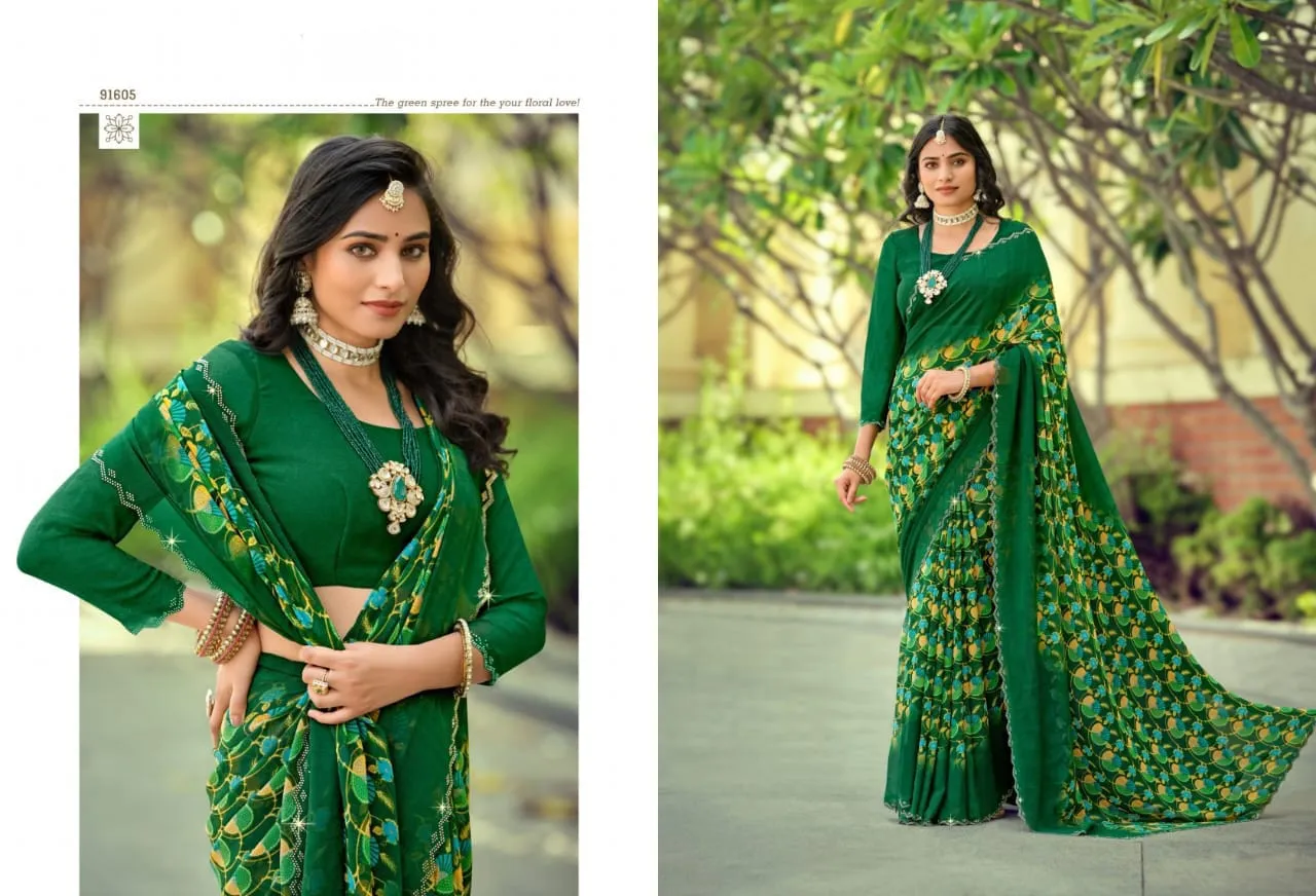 Premium Georgette Sarees
