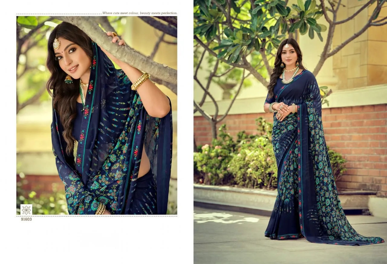 Premium Georgette Sarees