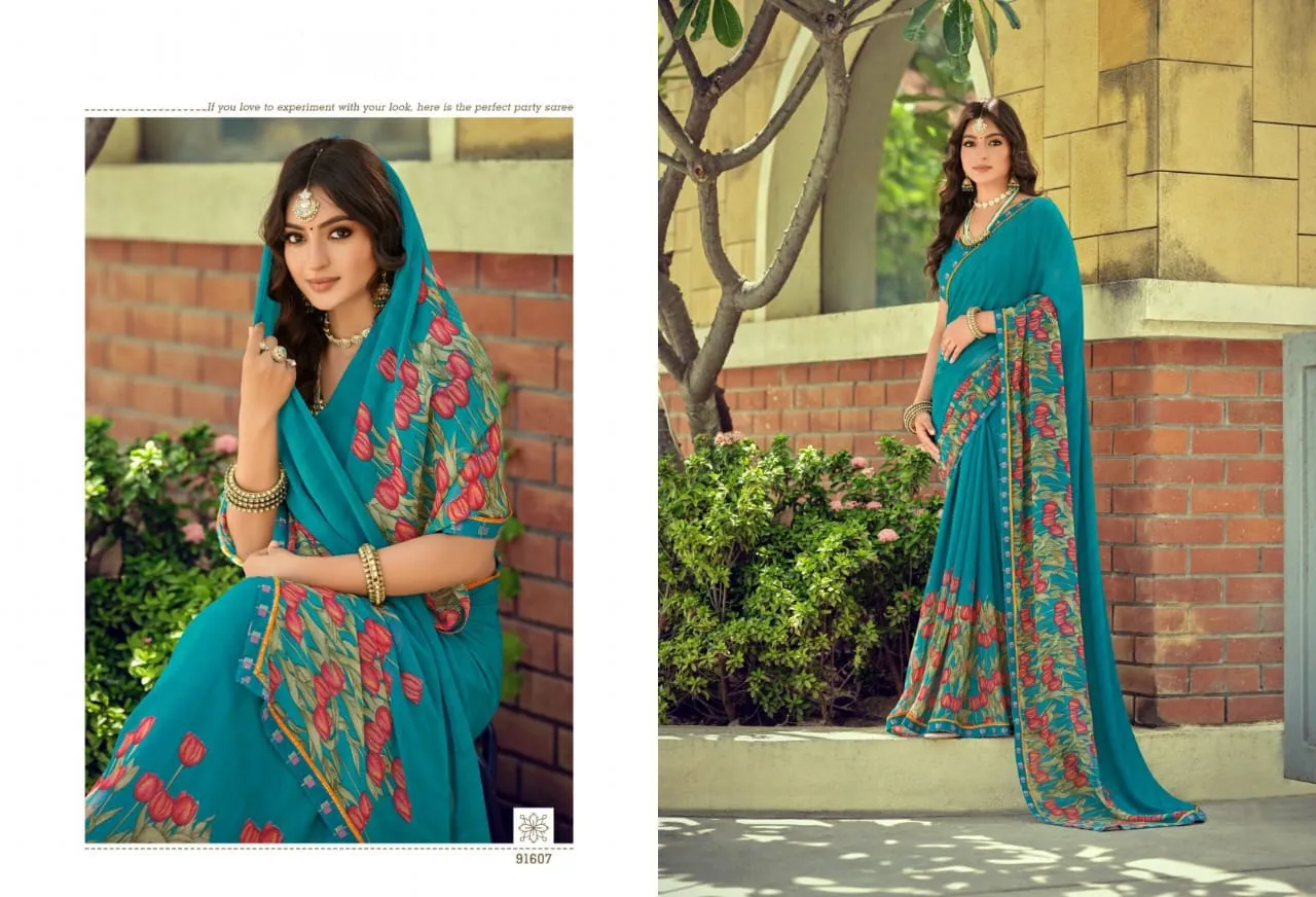 Premium Georgette Sarees