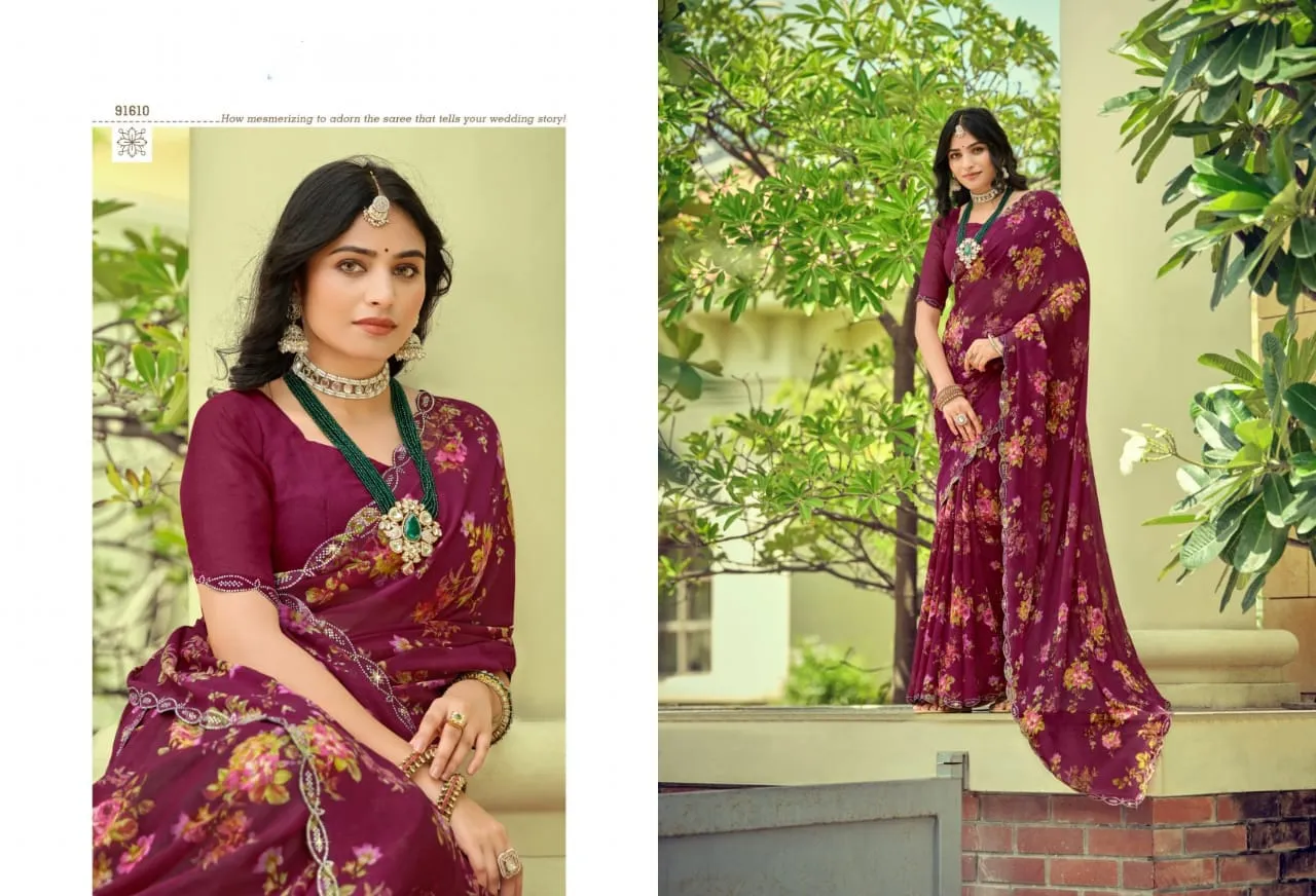 Premium Georgette Sarees