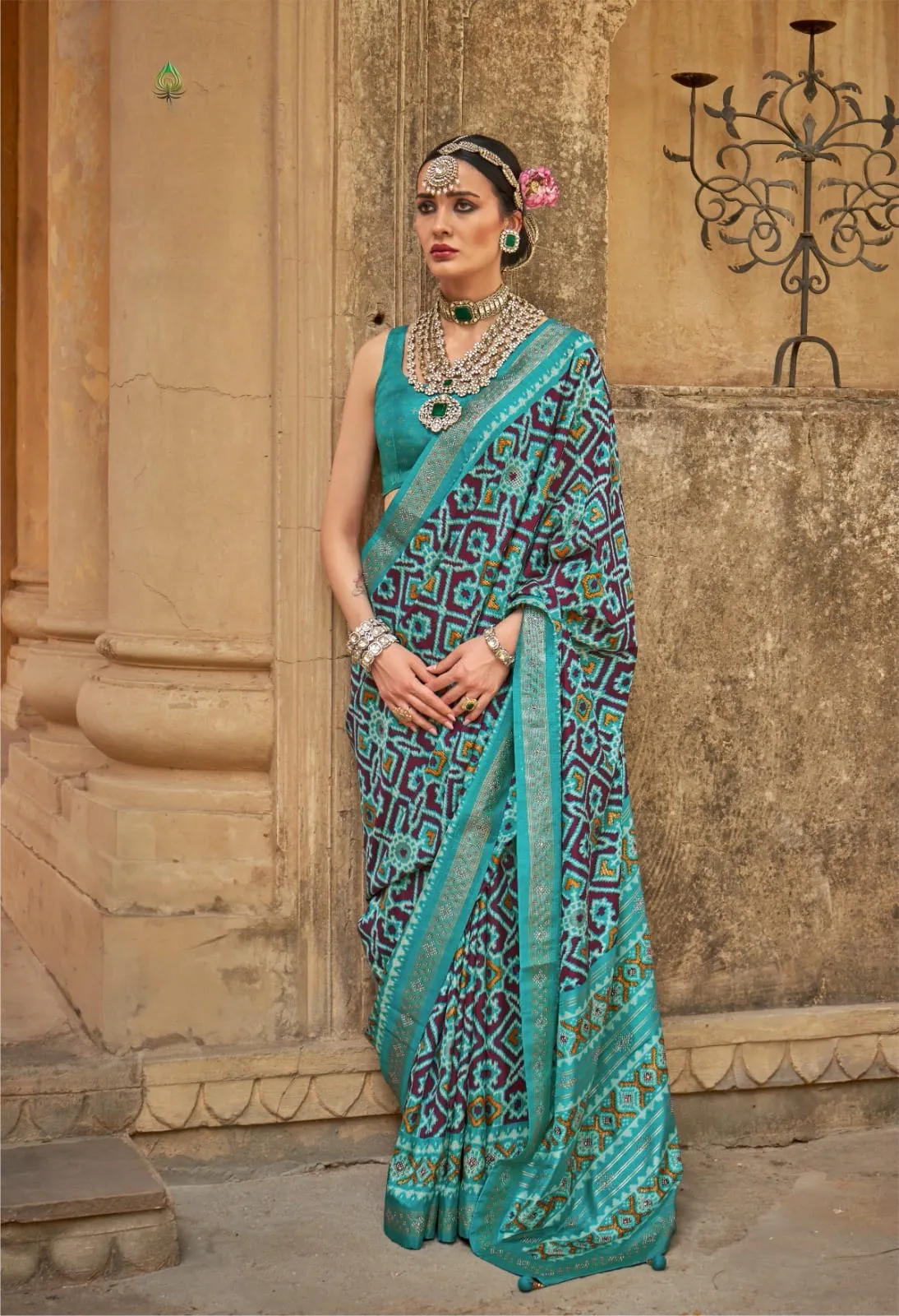 Premium Patola Printed Silk Sarees