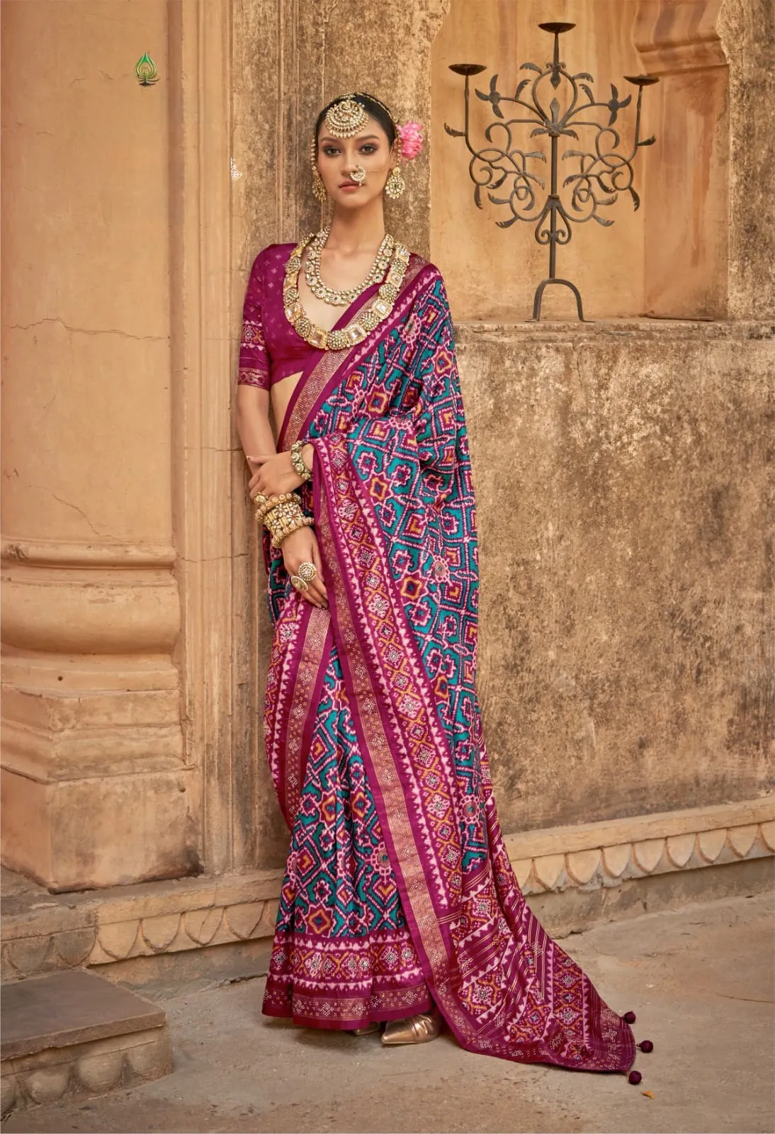 Premium Patola Printed Silk Sarees