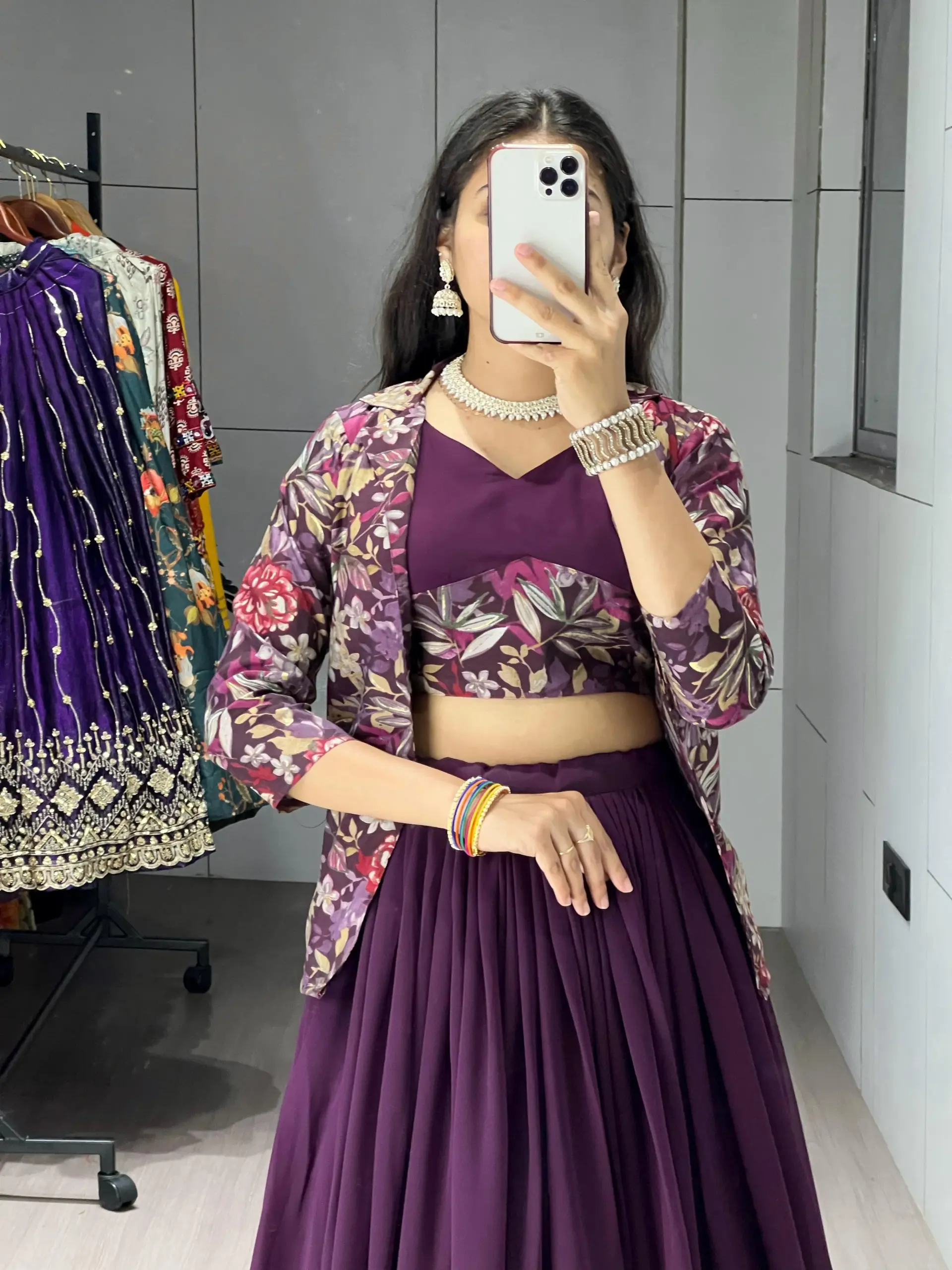 Sangeet Special Readymade Lehenga Choli with Koti