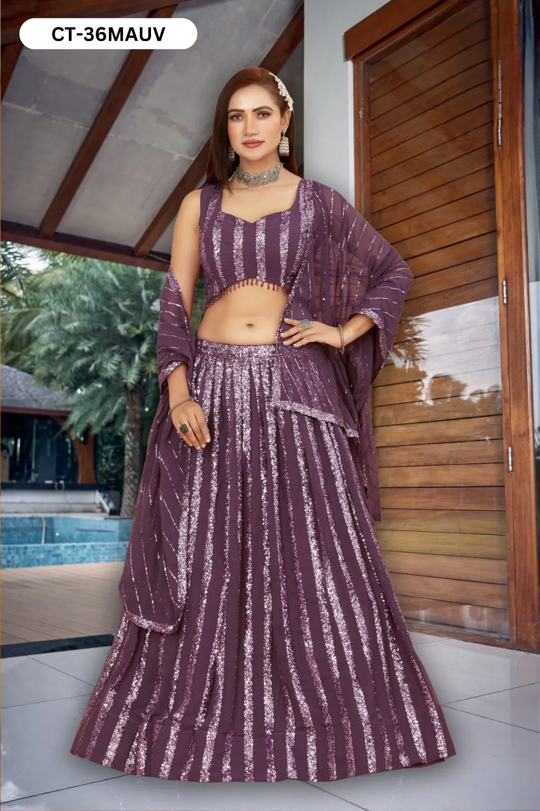 Sangeet Wear Readymade Lehenga