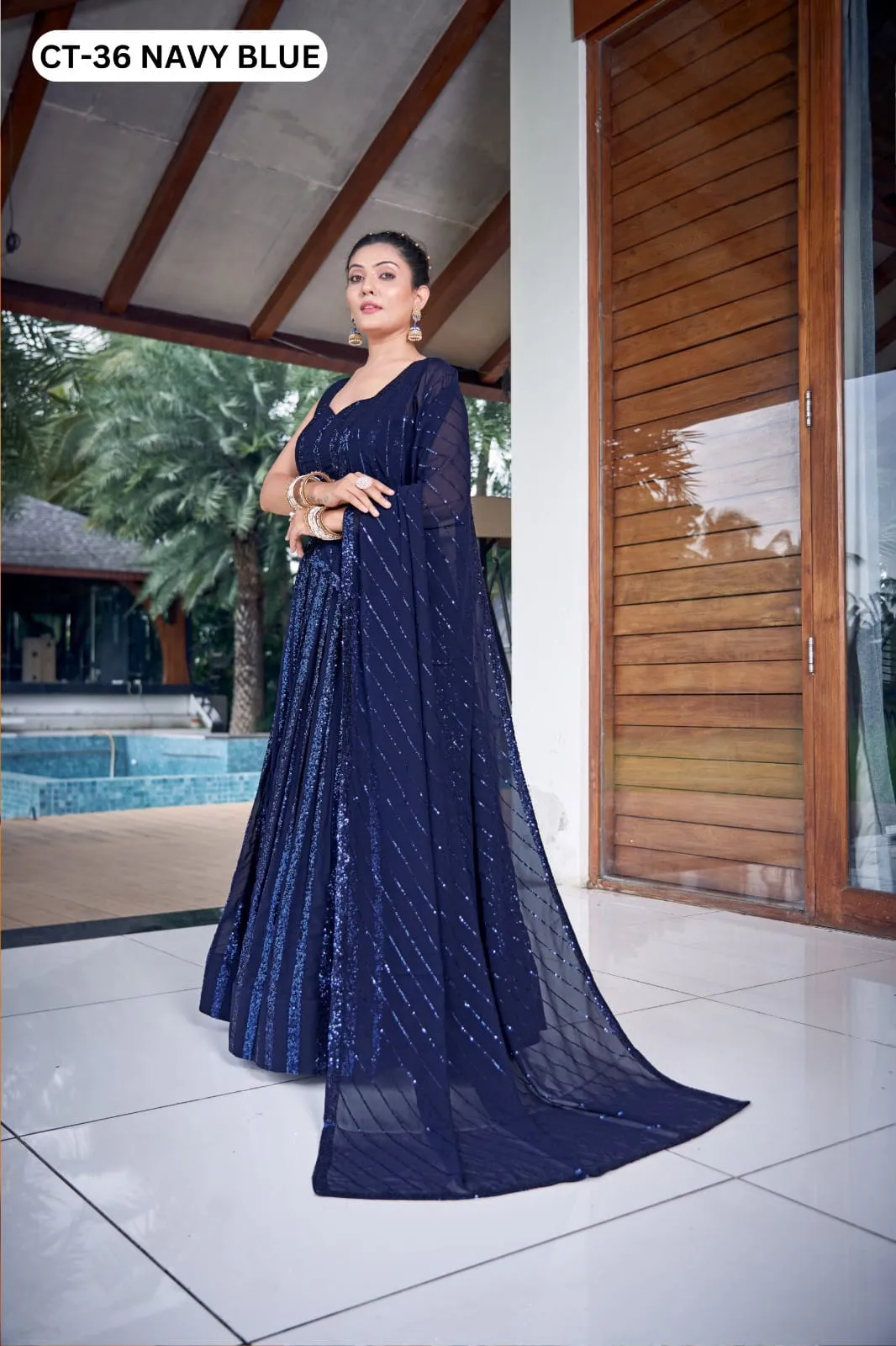 Sangeet Wear Readymade Lehenga