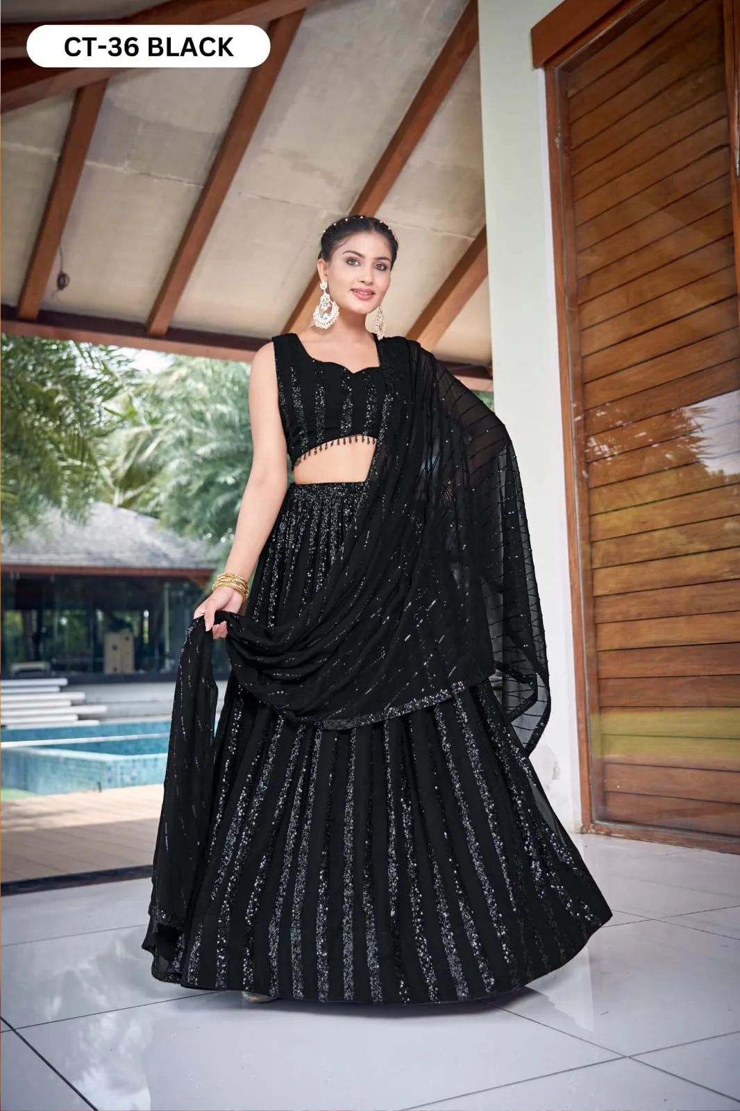 Sangeet Wear Readymade Lehenga