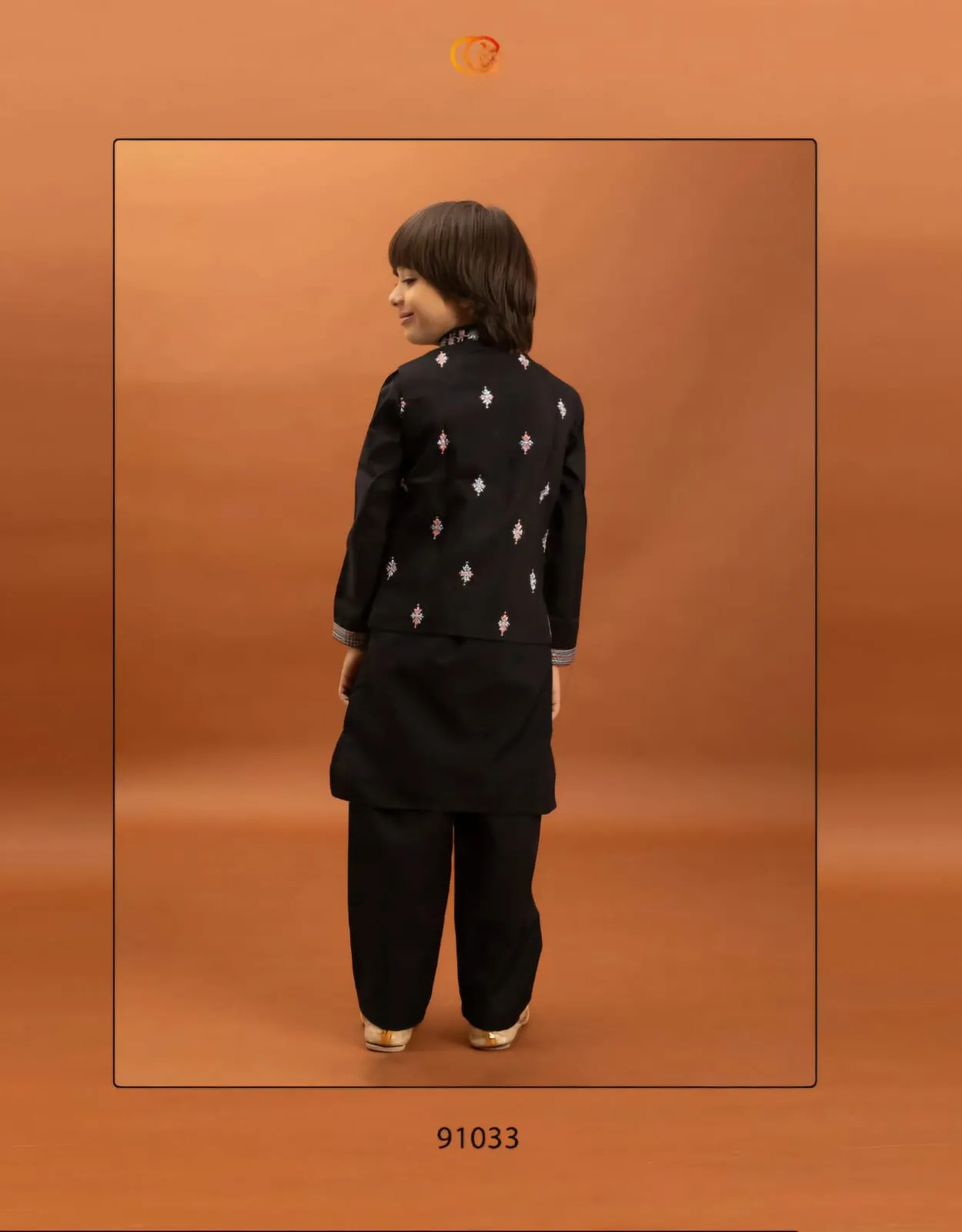 Small Boys Kurta Pajama with Koti