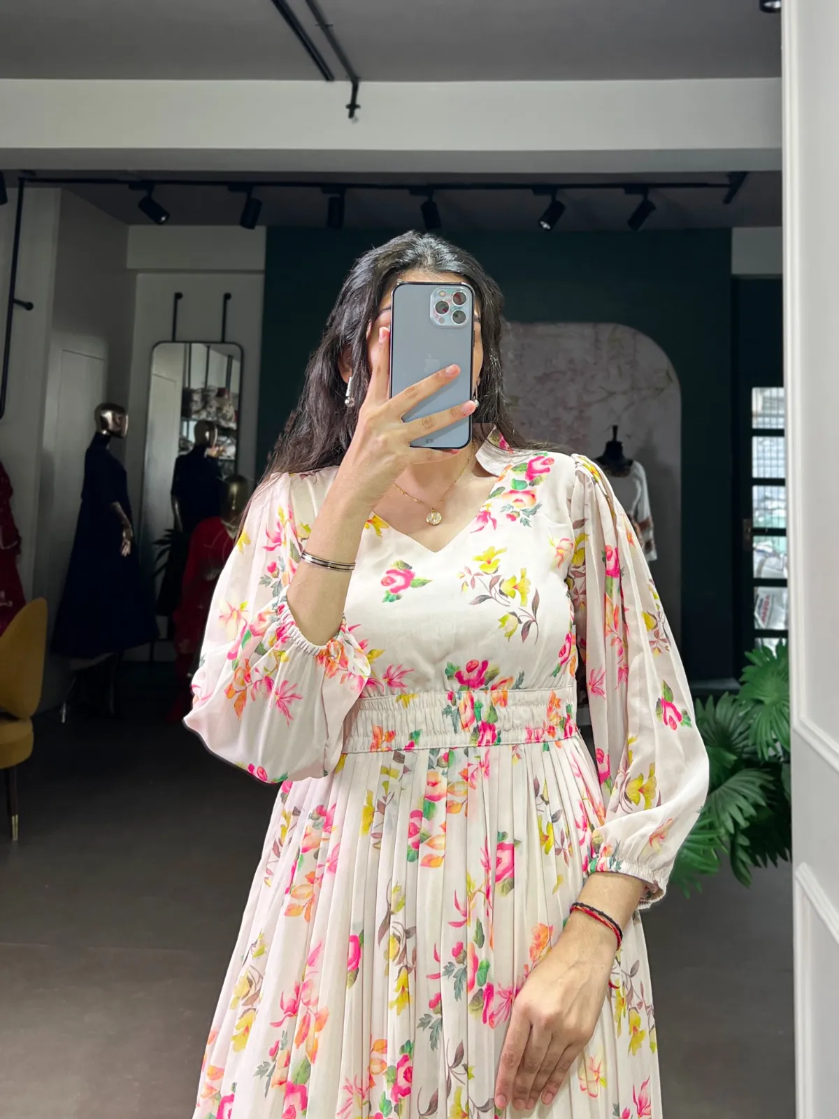 Trending Floral Printed Frock