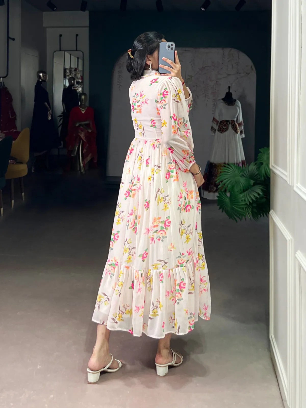 Trending Floral Printed Frock