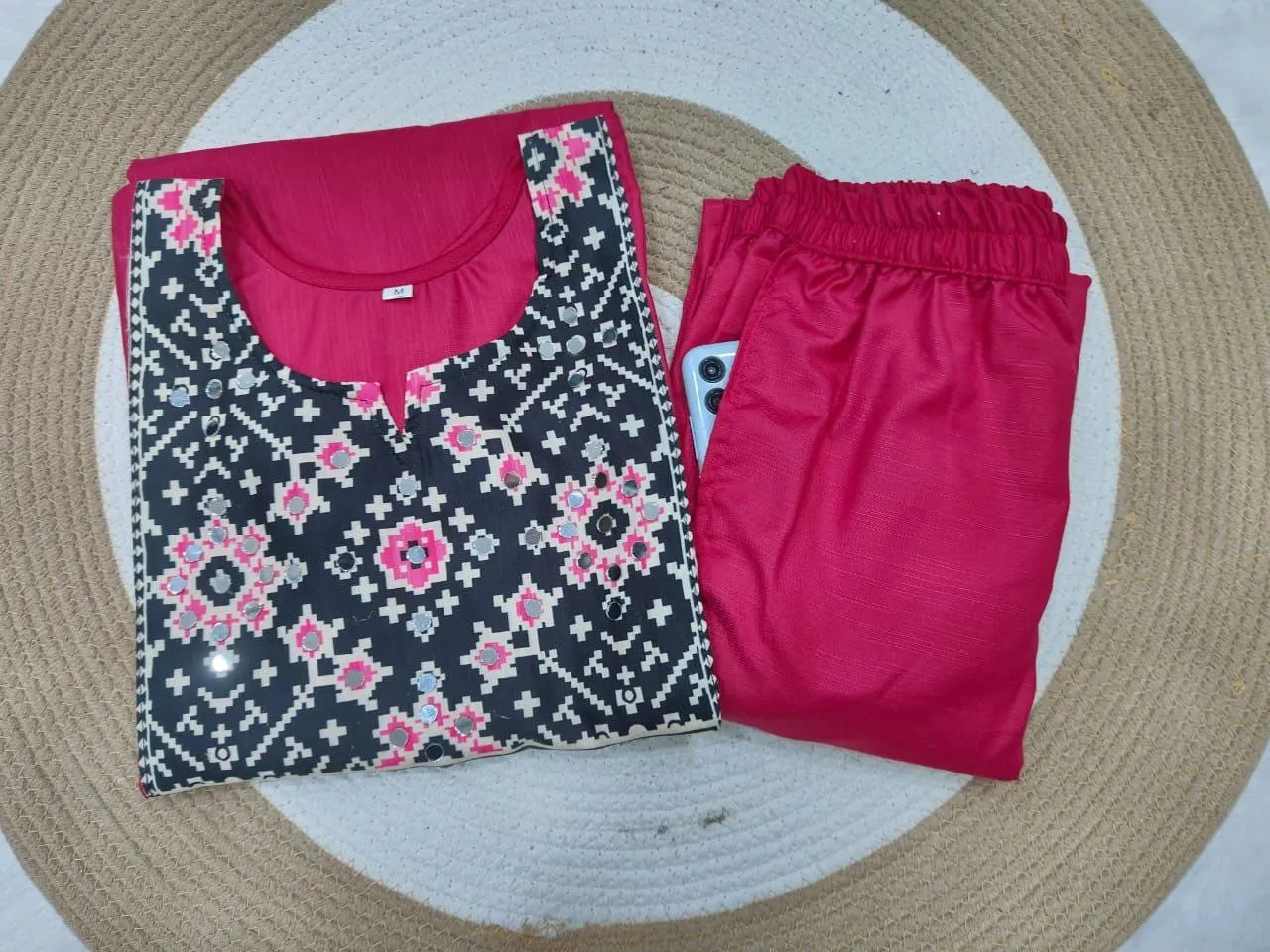 Big Size Kurti Pant Set