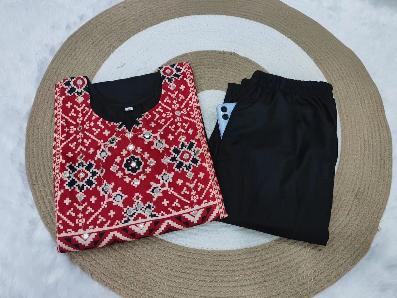 Big Size Kurti Pant Set