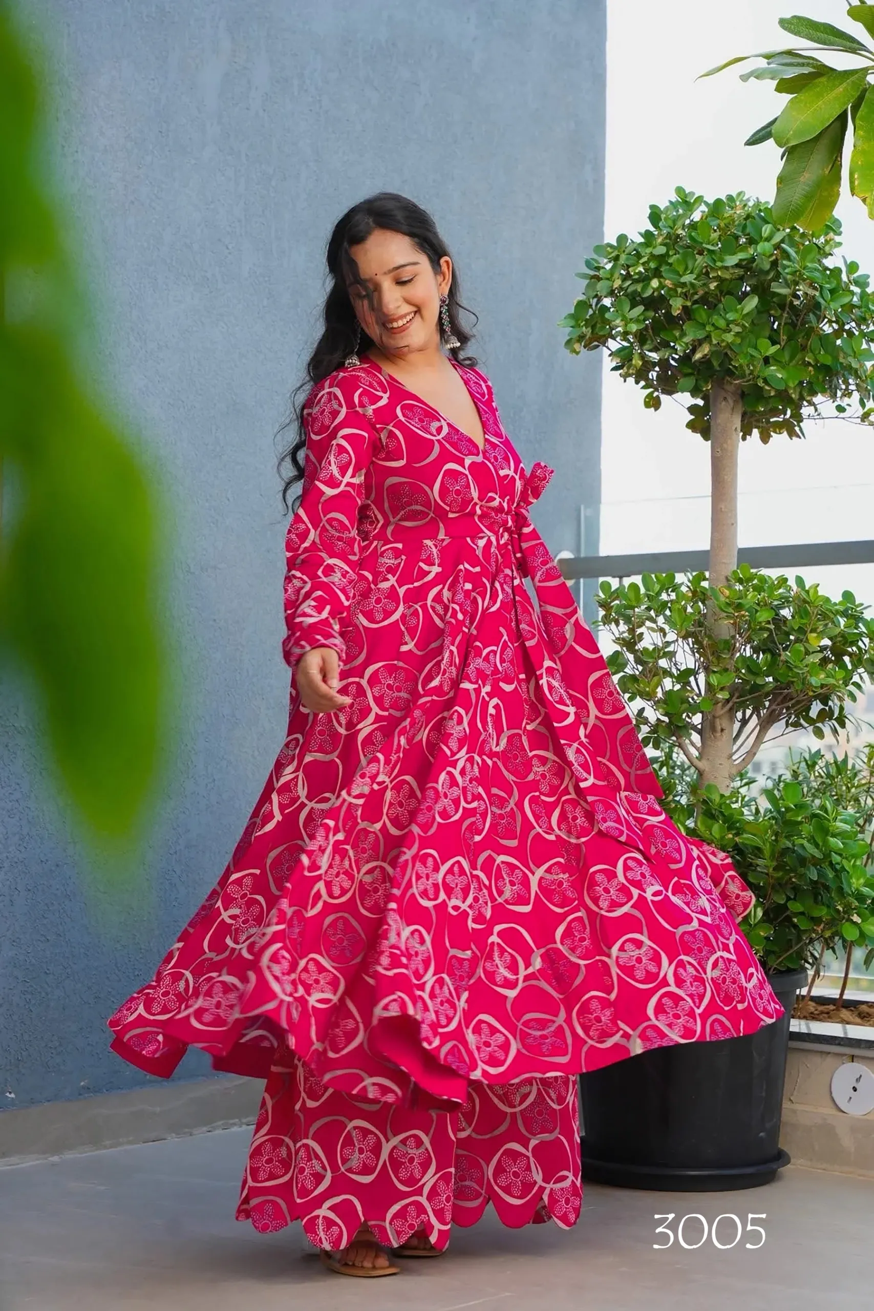 Buy Digital Printed Kurti Set