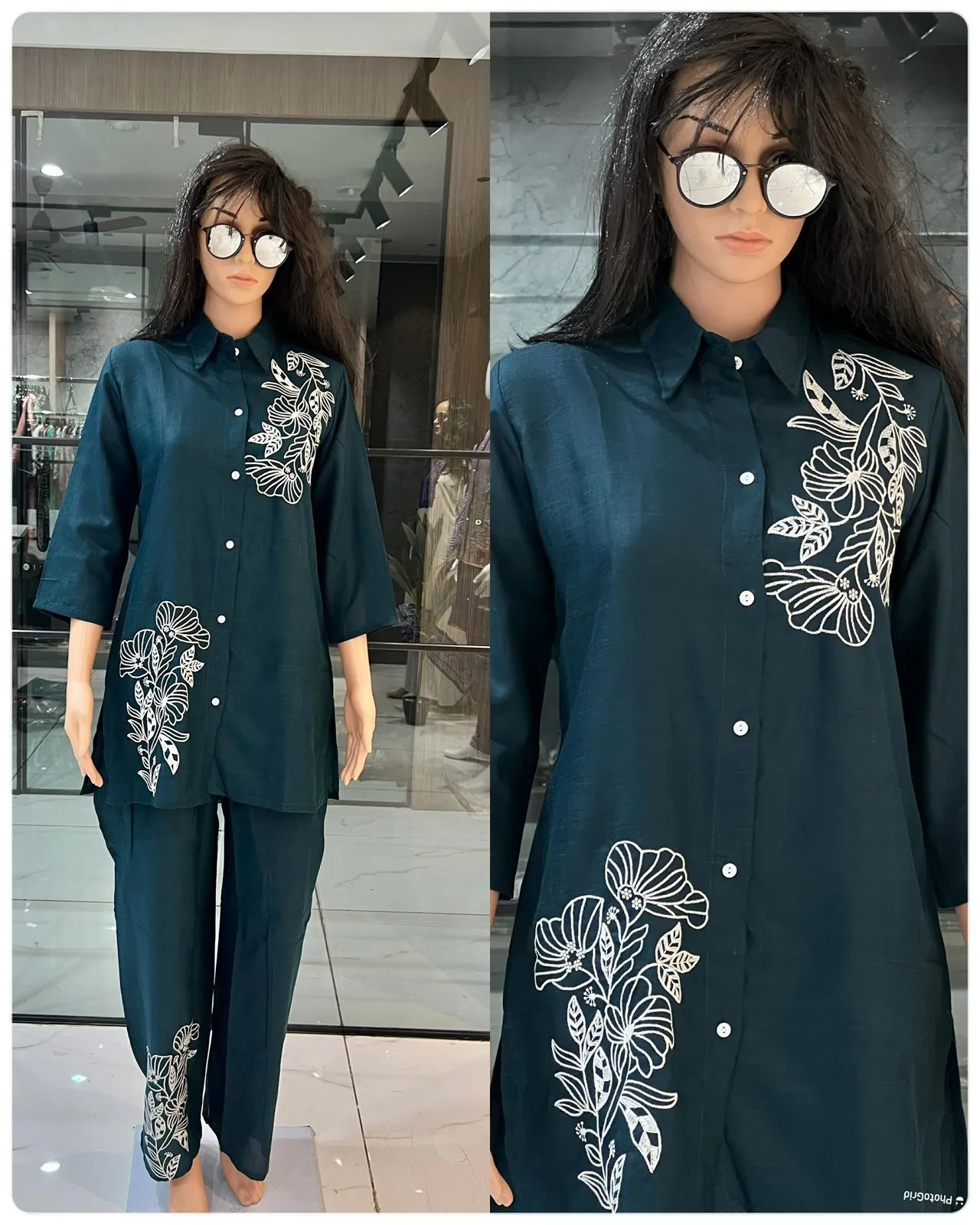 Buy Fancy Embroidered Co ord Sets