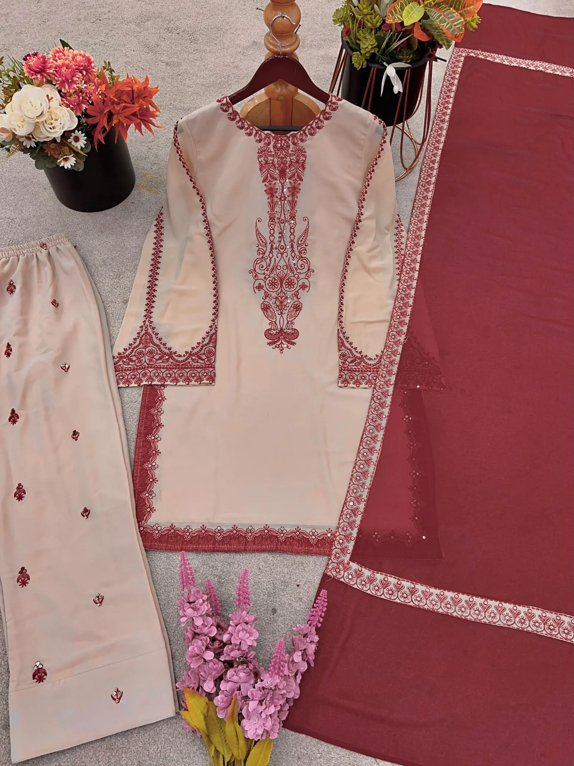 Buy Stylish Farsi Salwar Suit Readymade