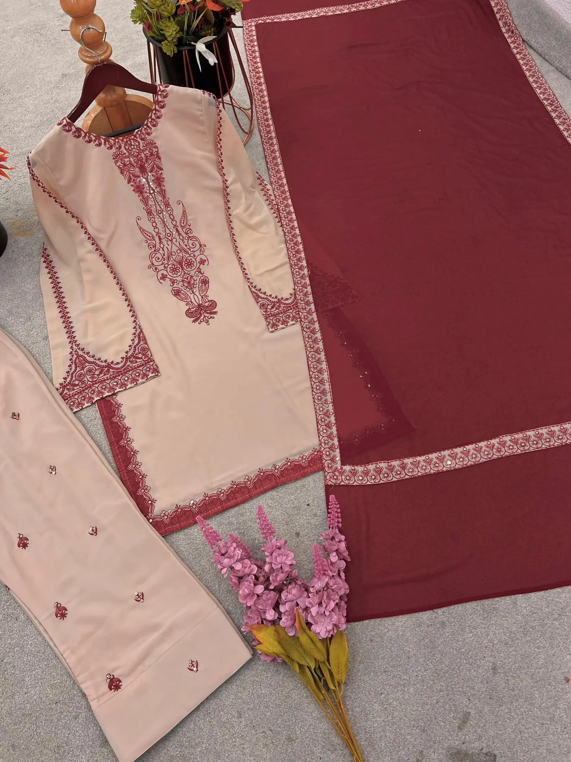Buy Stylish Farsi Salwar Suit Readymade