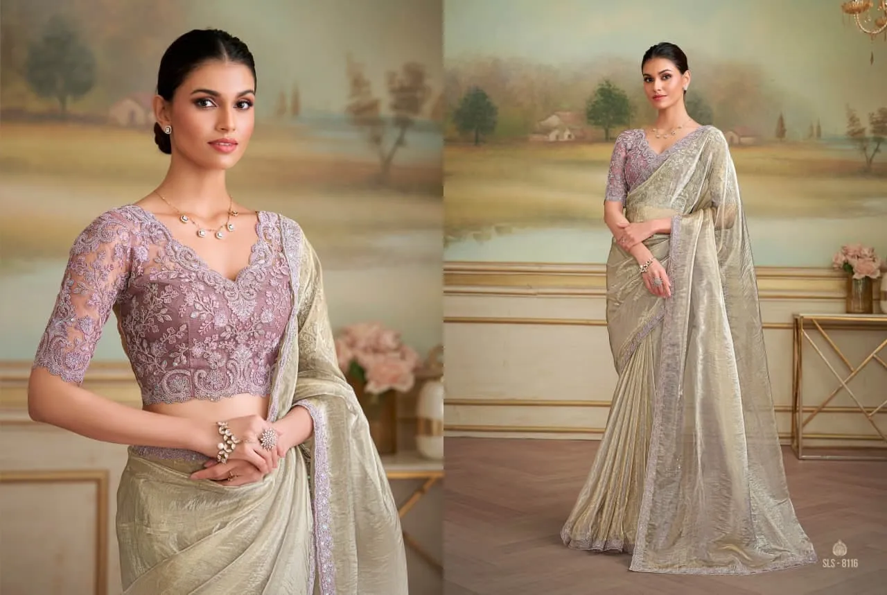 Designer Party and Wedding Saree