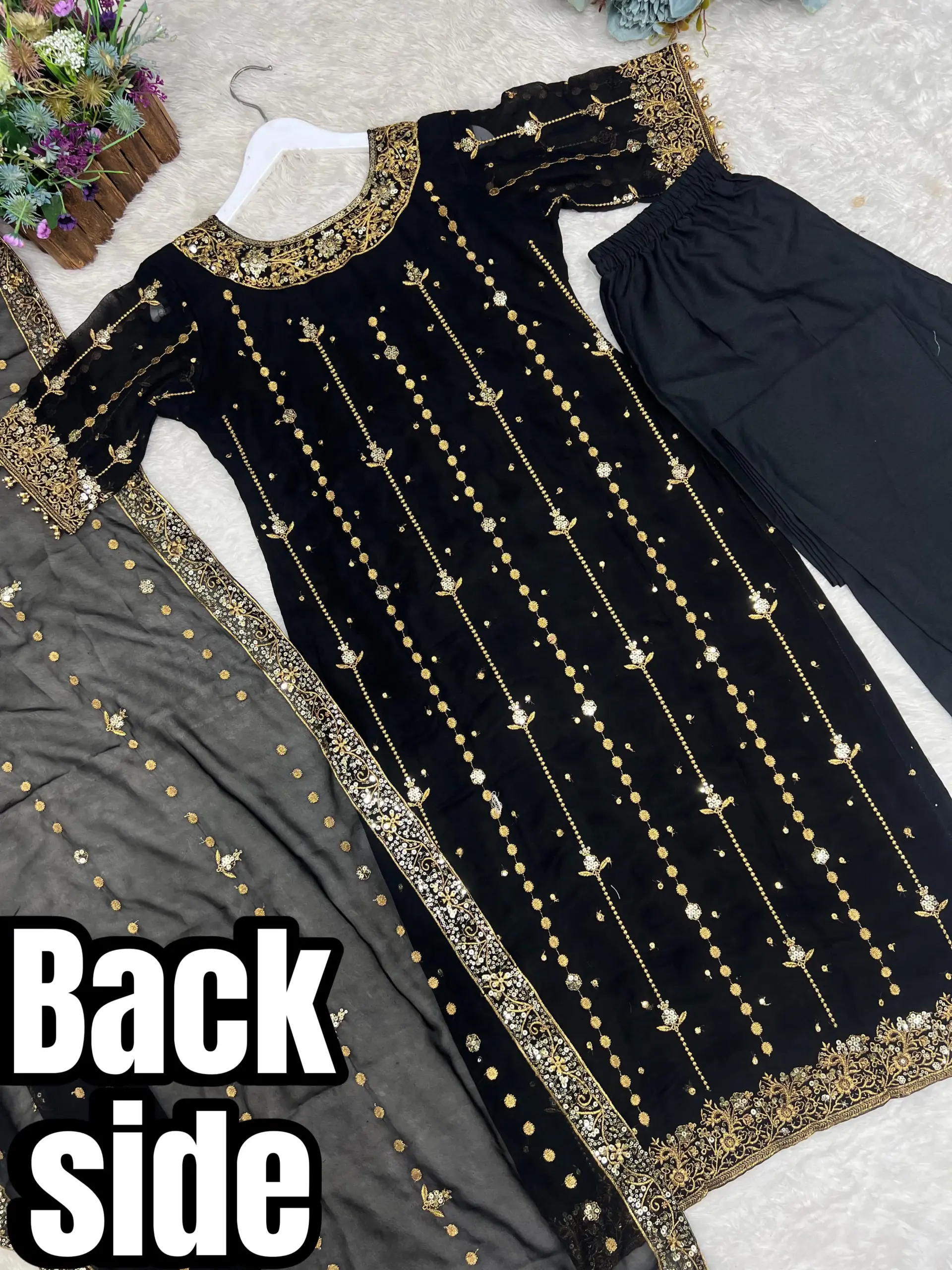 Heavy Embroidery Readymade Pakistani Dress