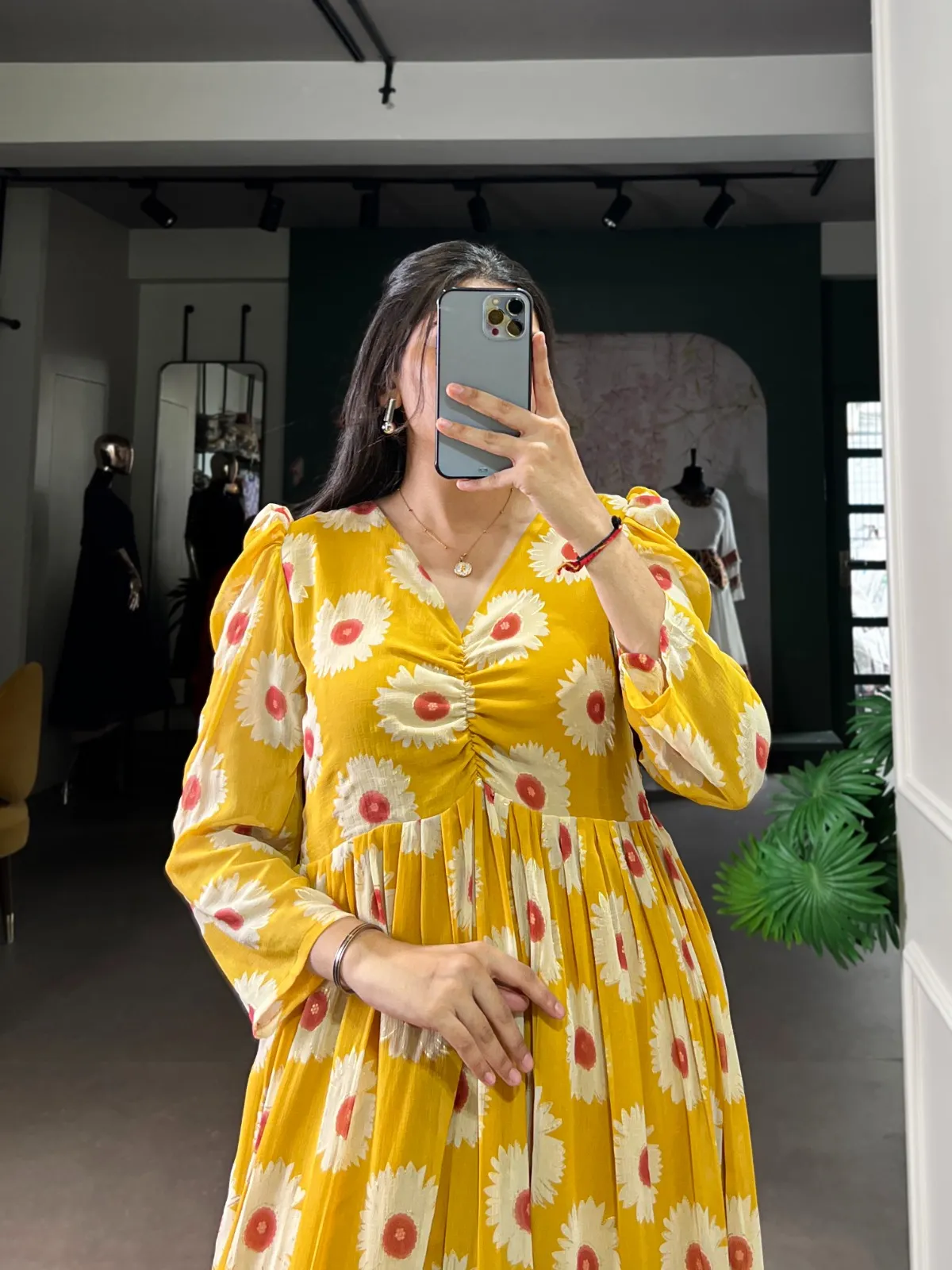 Mustard Floral Frocks