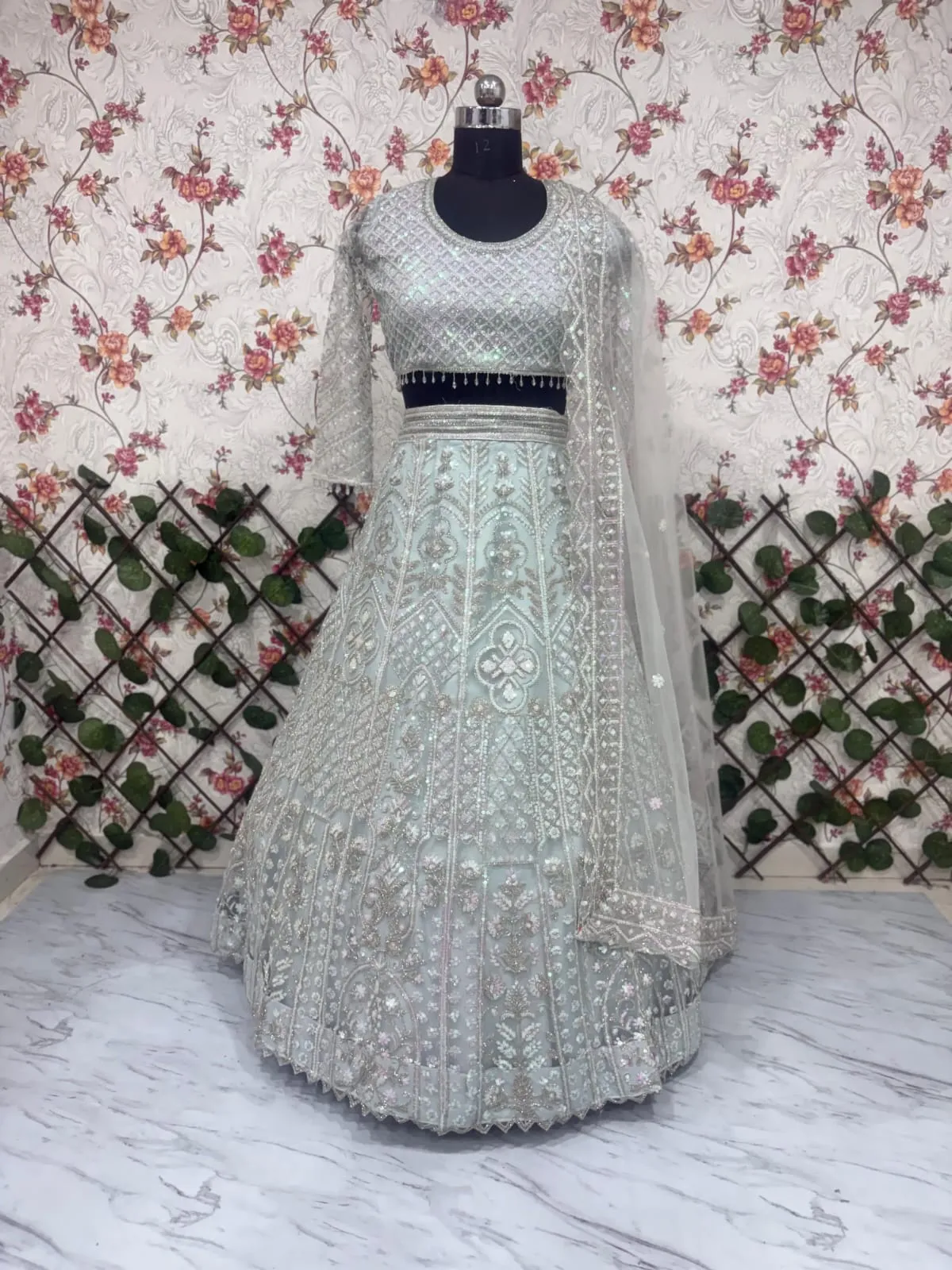 Pista Color Boutique Lehenga