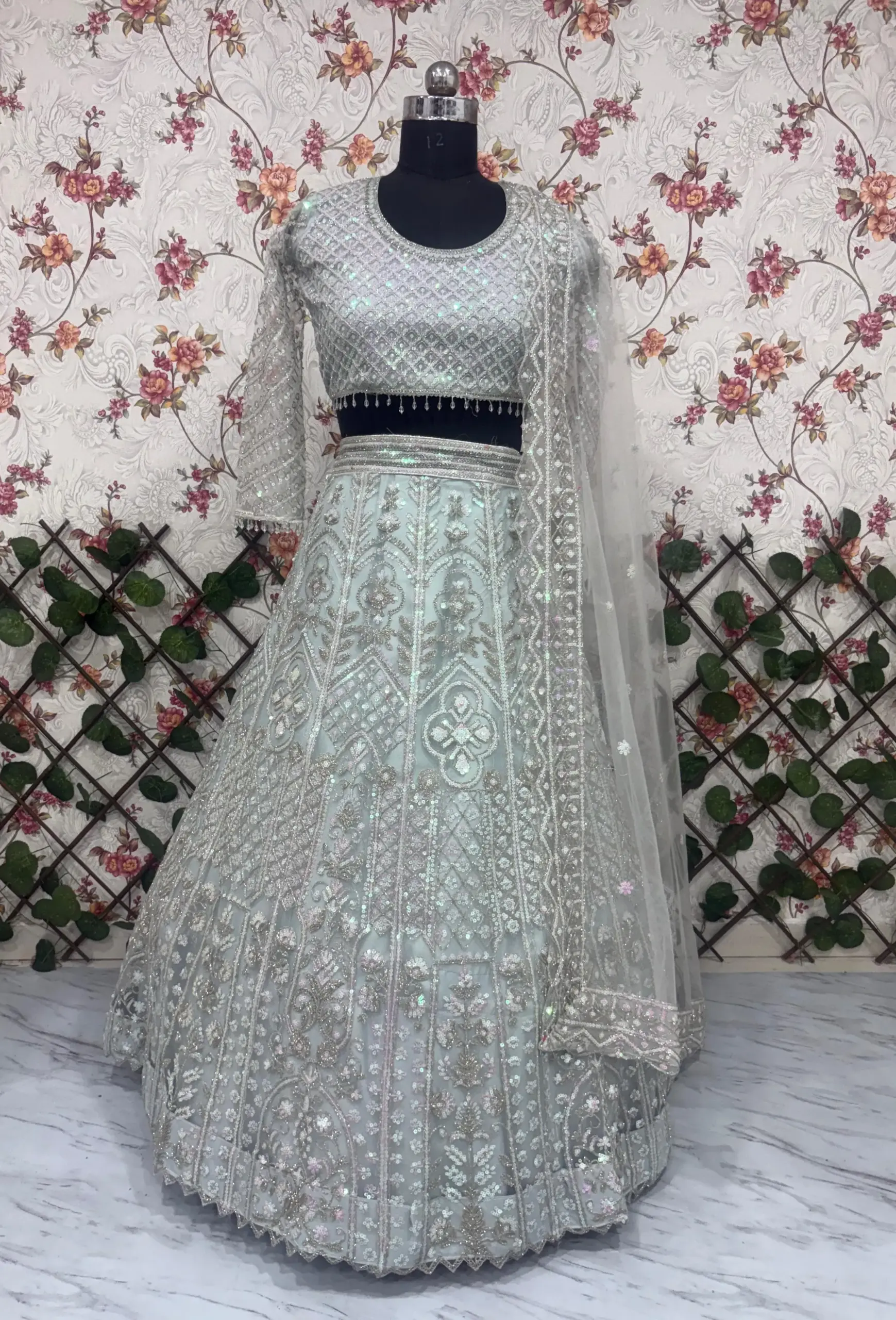 Pista Color Boutique Lehenga