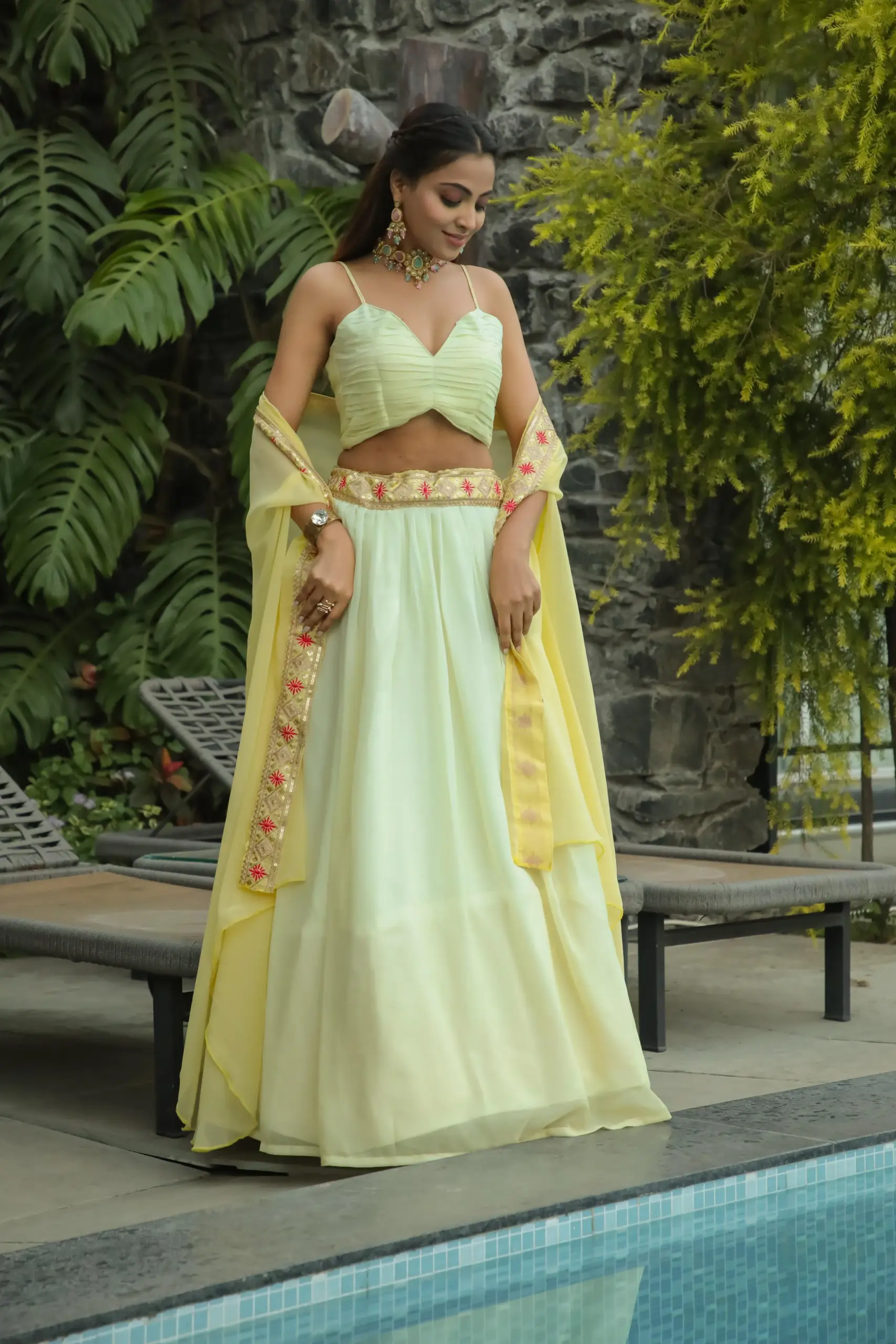 Pista Color Stylish Indo Western Set
