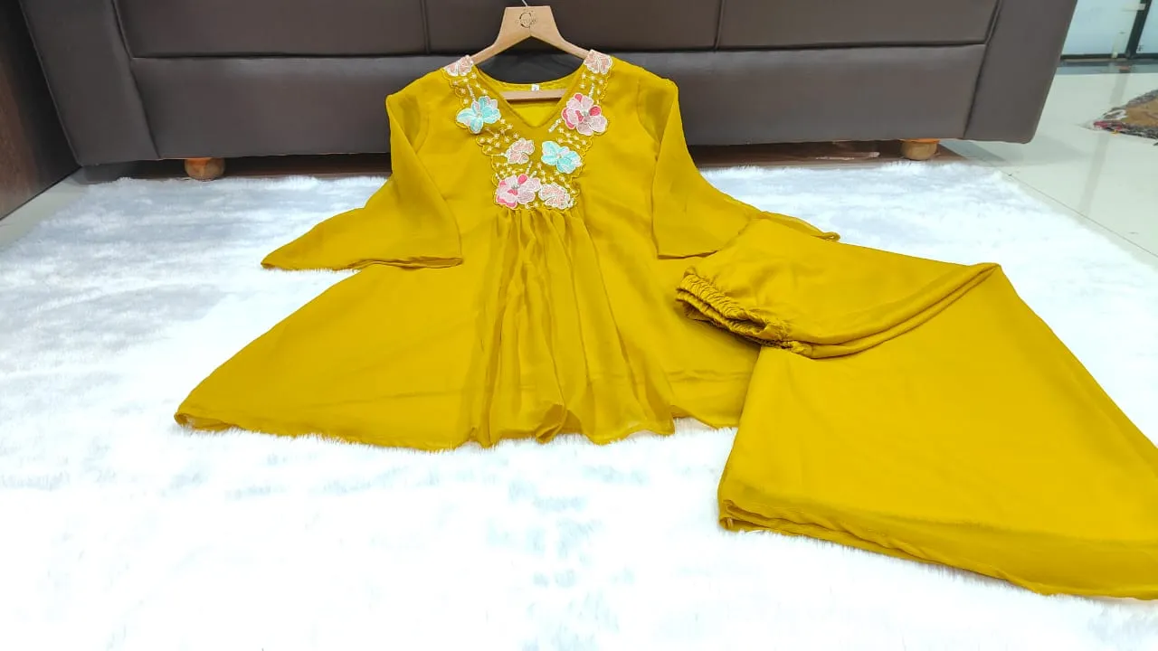 Plus Size Embroidery Co ord Sets XXXXl size