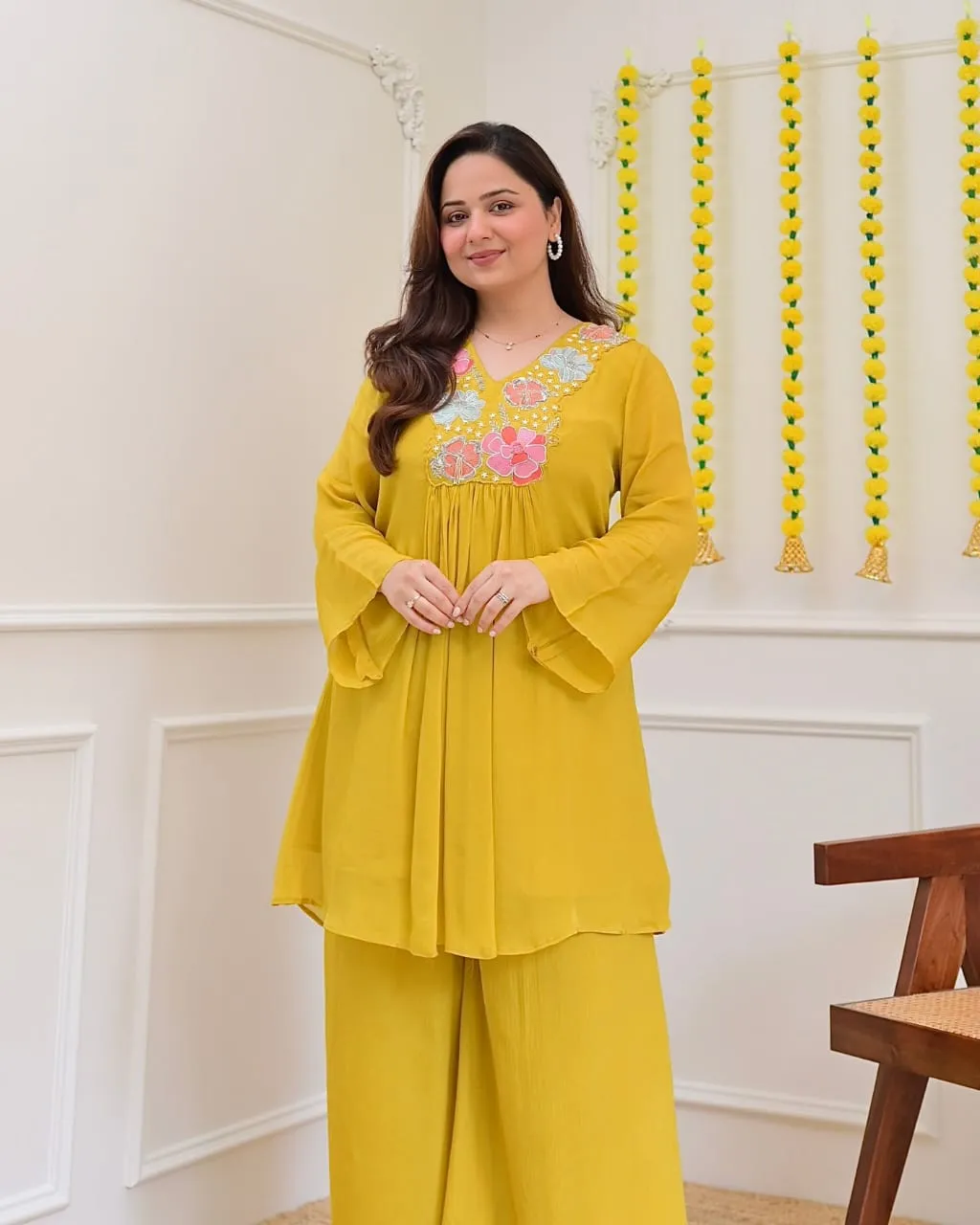 Plus Size Embroidery Co ord Sets XXXXl size