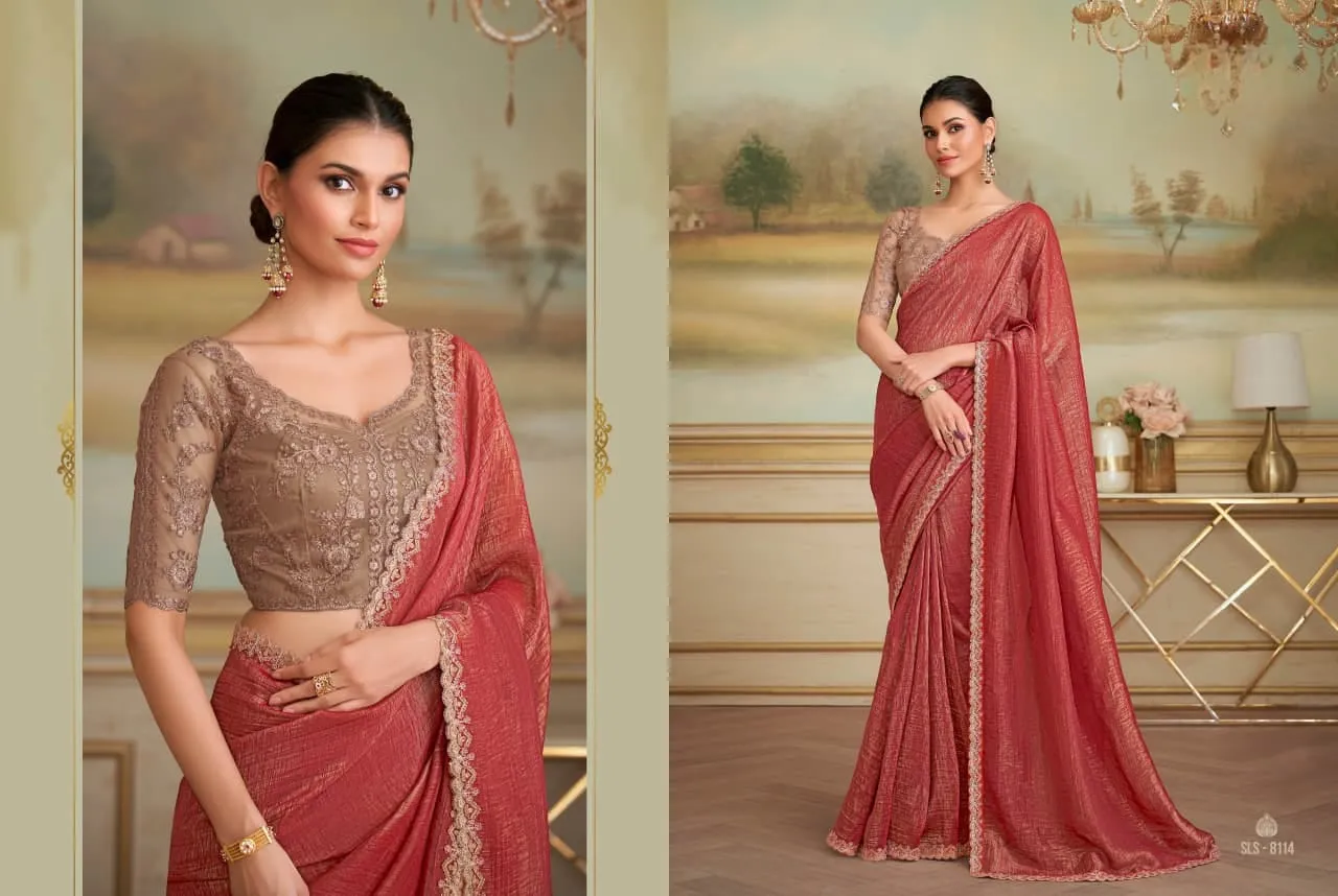 Premium Party Saree with Fancy Blouse