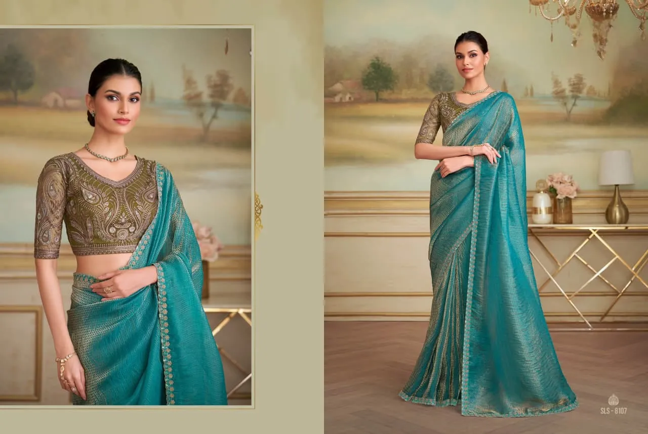 Premium Party Saree with Fancy Blouse
