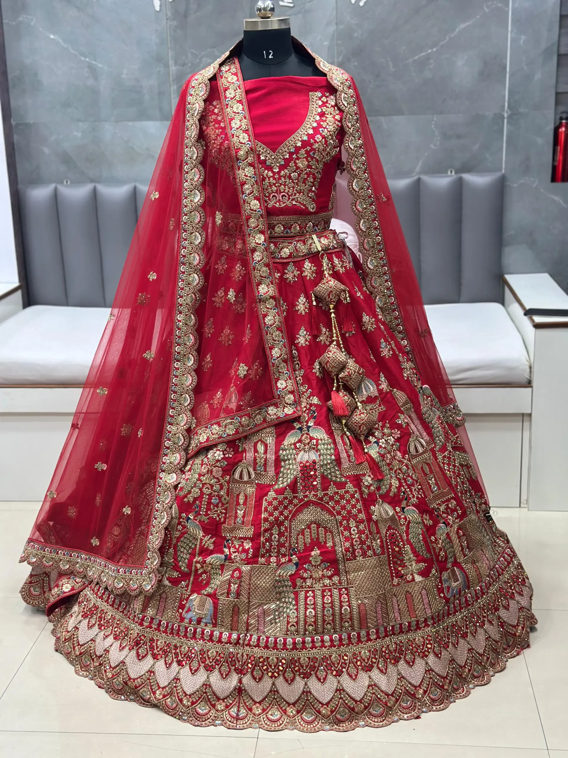 Premium Silk Bride Lehenga Choli