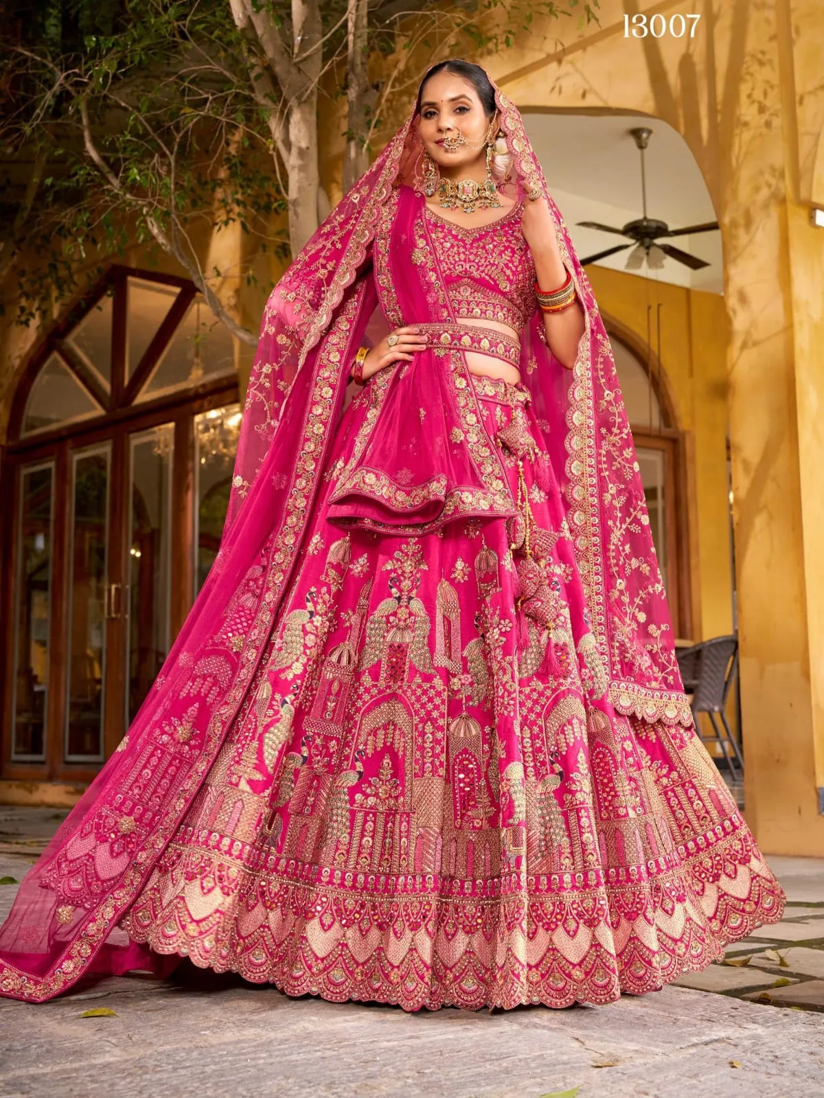 Premium Silk Bride Lehenga Choli