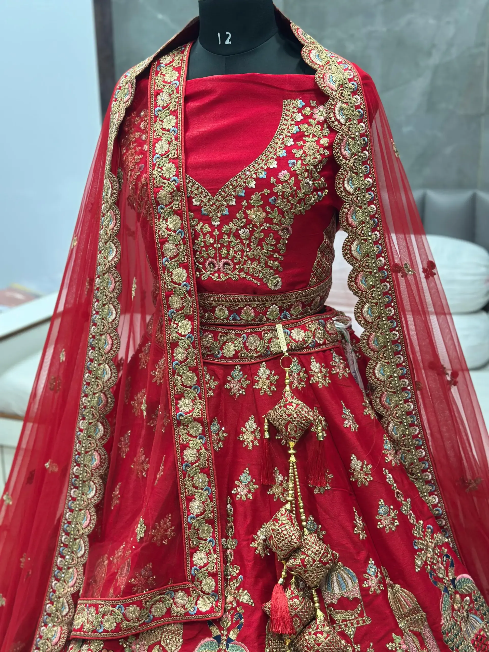 Premium Silk Bride Lehenga Choli