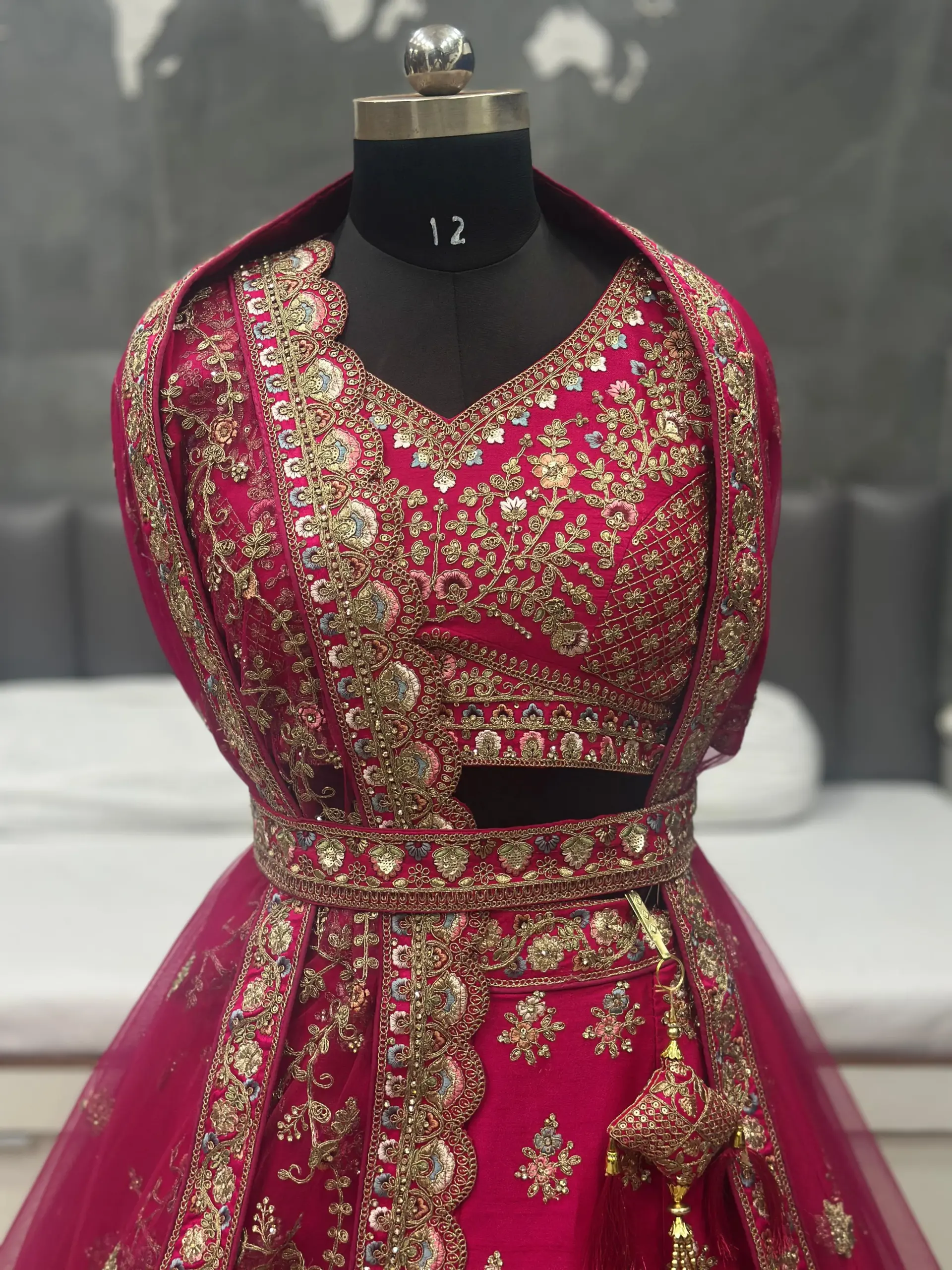 Premium Silk Bride Lehenga Choli