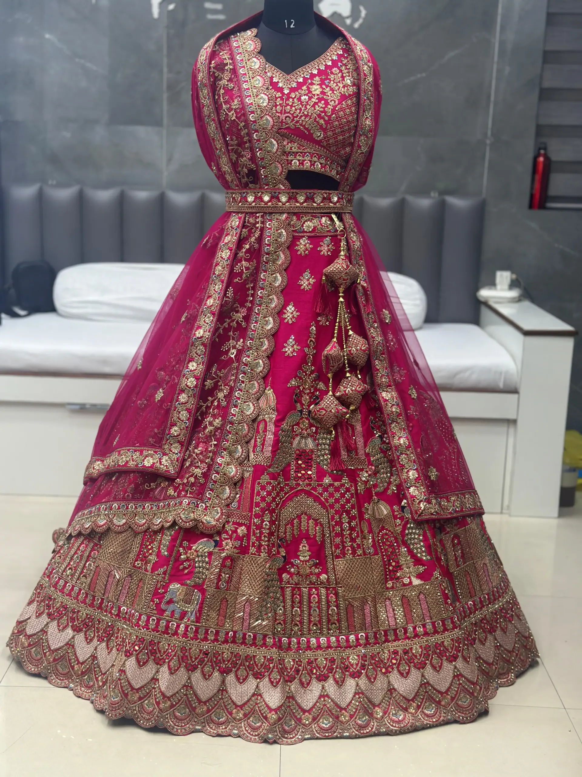 Premium Silk Bride Lehenga Choli