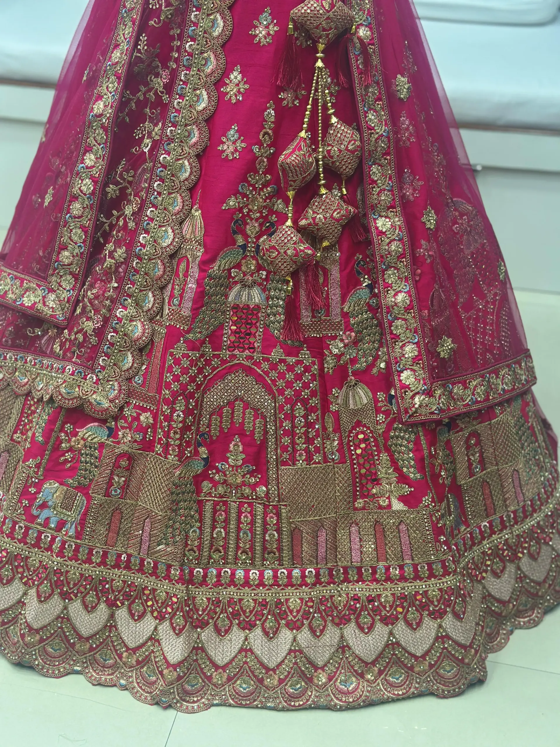 Premium Silk Bride Lehenga Choli
