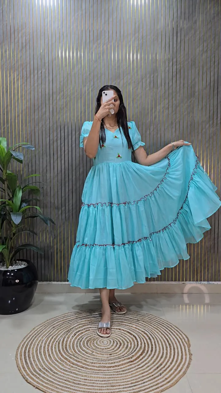 Premium Trending Handwork Gown