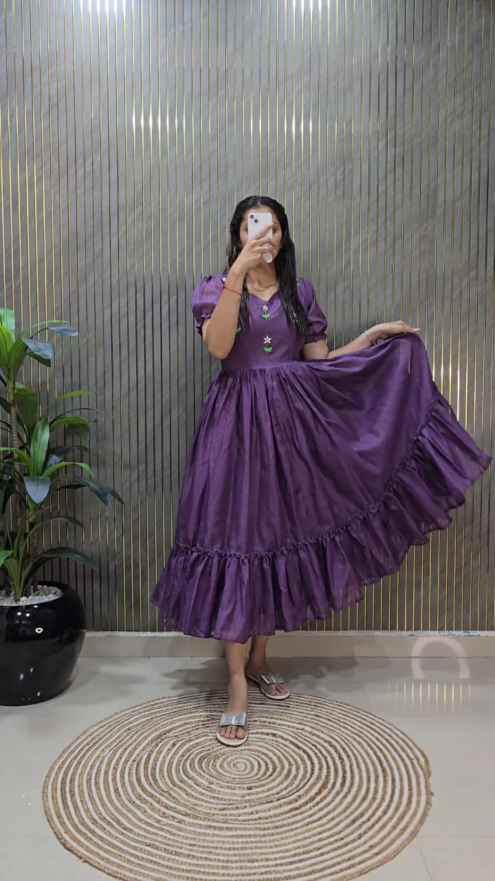 Premium Trending Handwork Gown