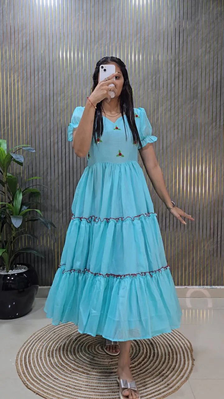 Premium Trending Handwork Gown
