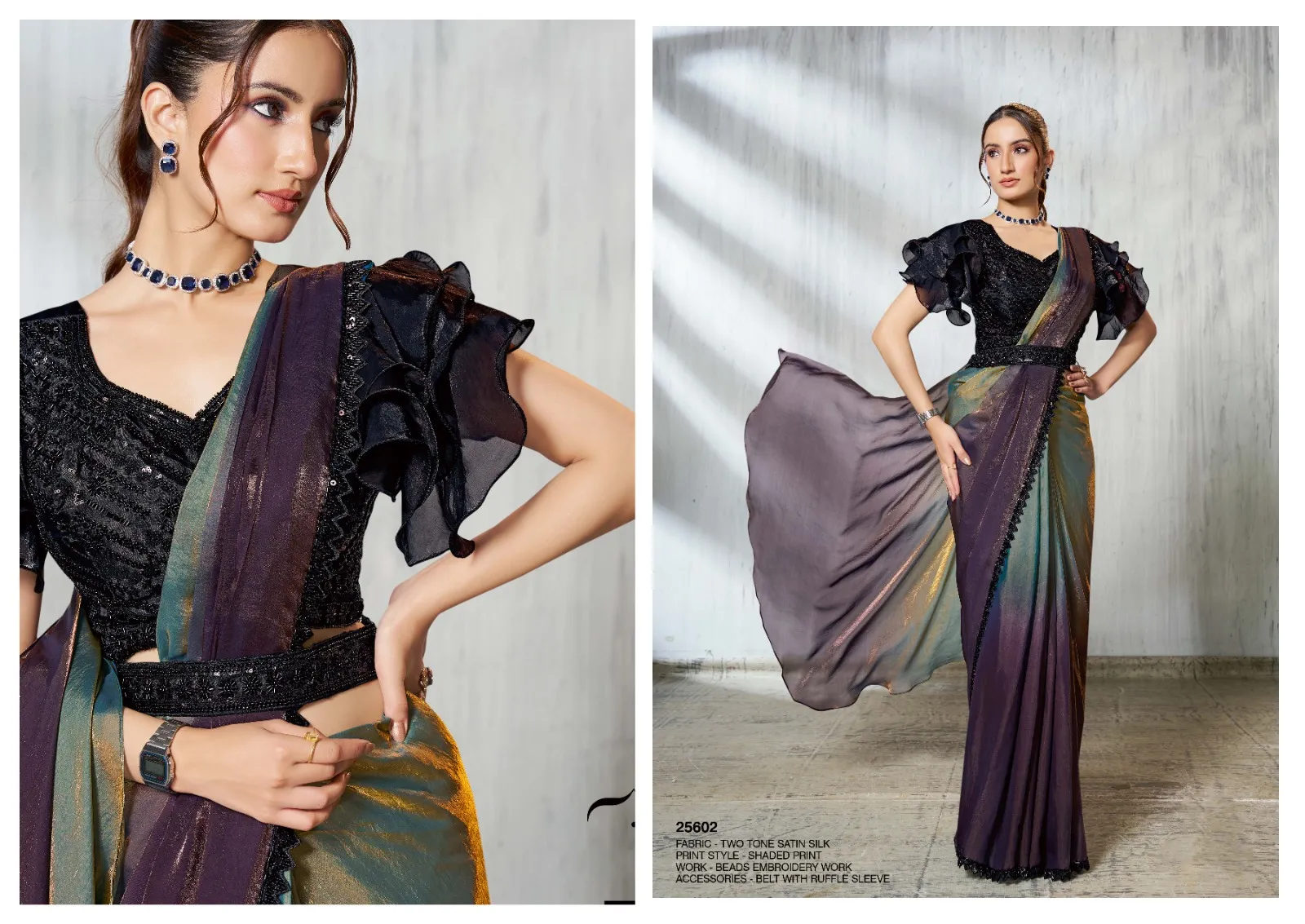 Premium Wedding Saree with Blouse