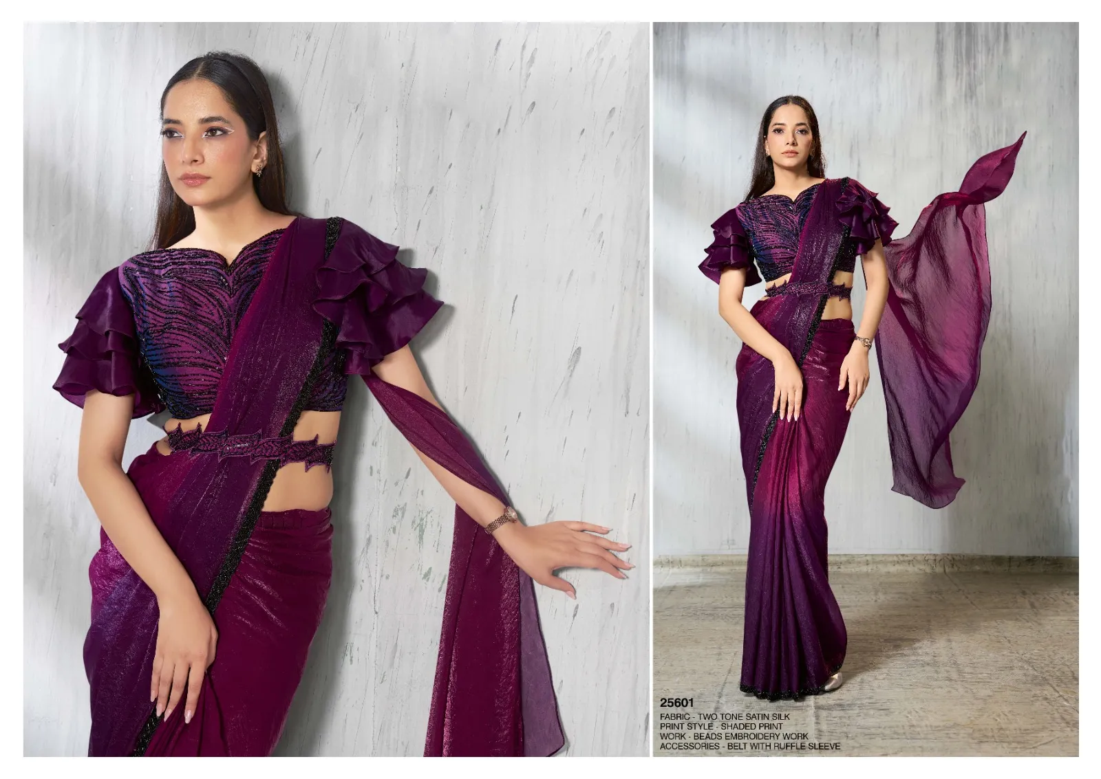 Premium Wedding Saree with Blouse