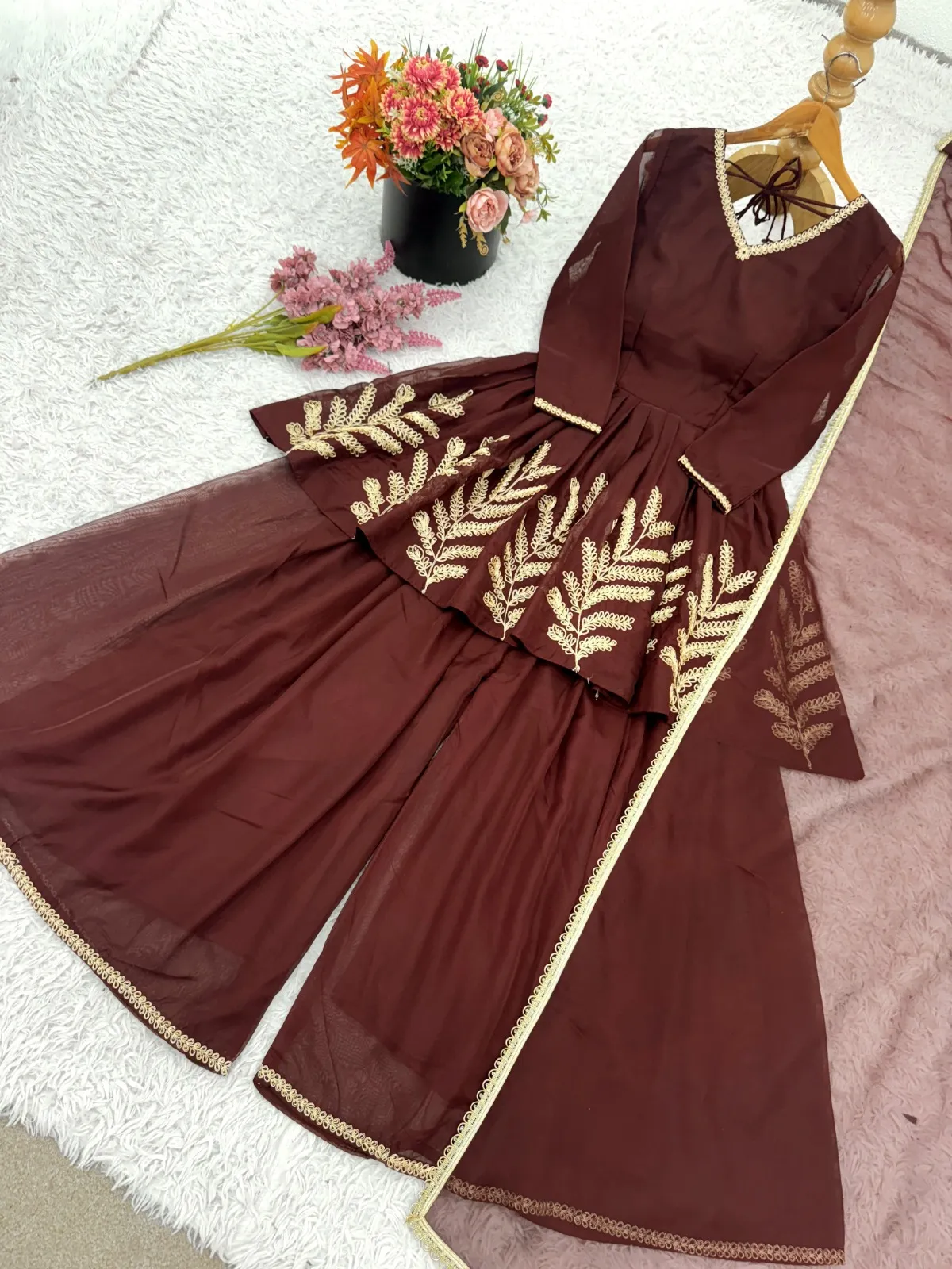 Readymade Palazzo Suits Under 1000