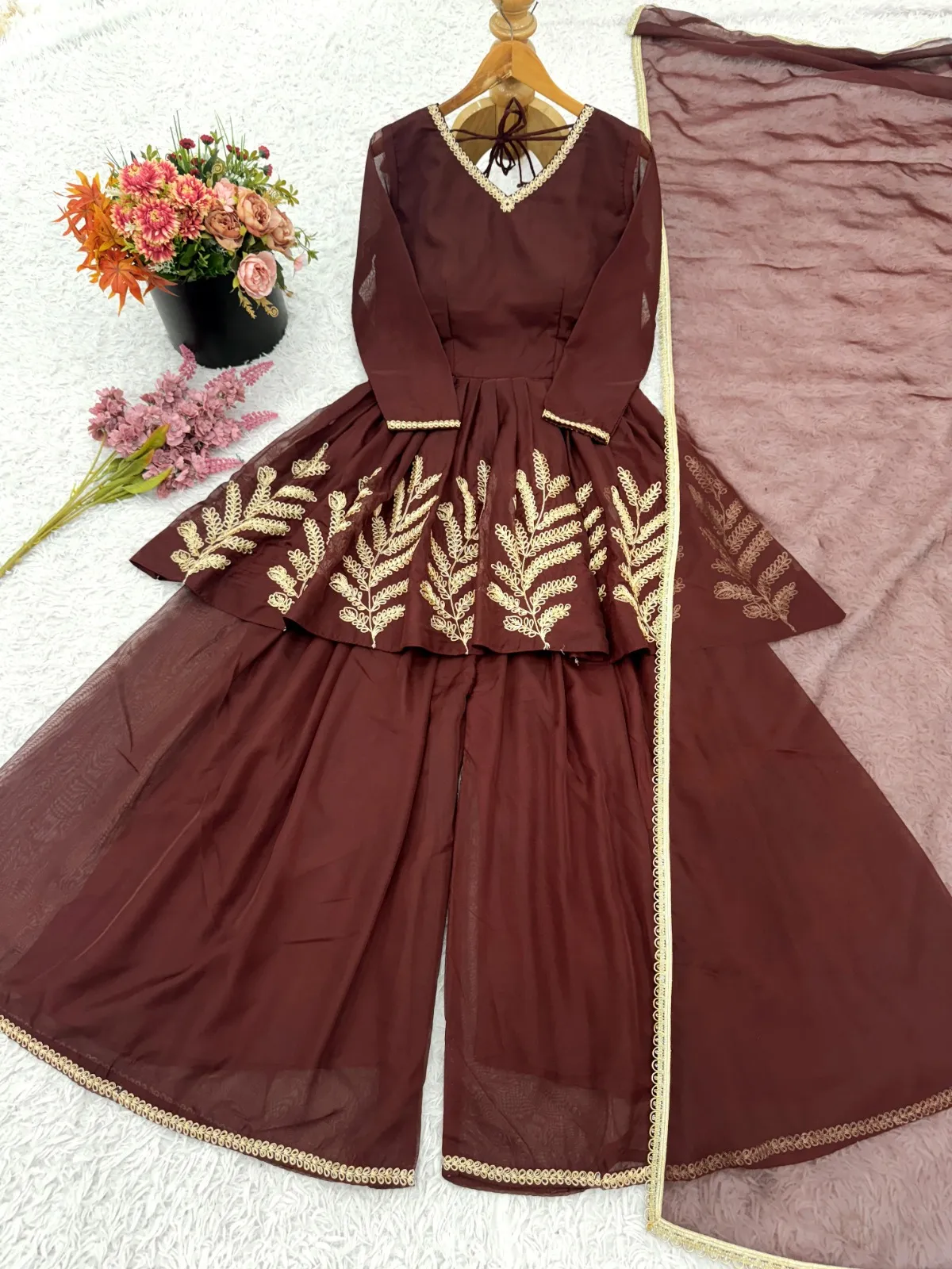 Readymade Palazzo Suits Under 1000
