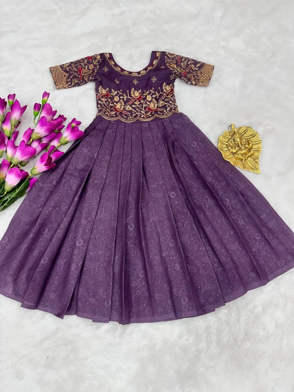 Small Girls Handwork Gown For Party
