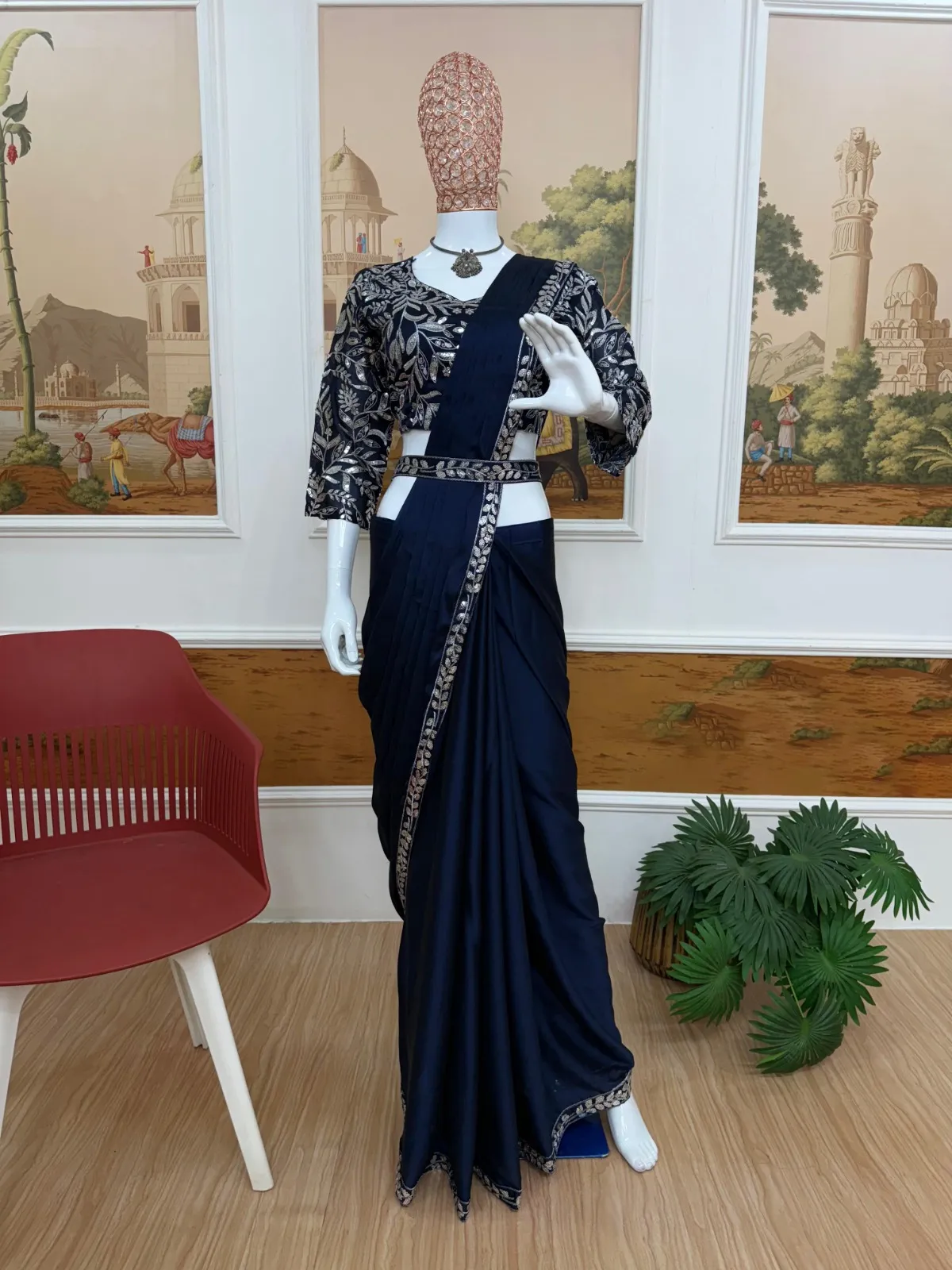 Stylish Readymade Saree Design