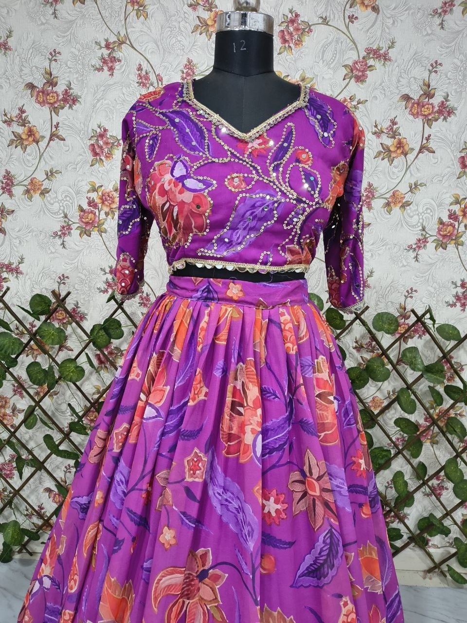 Influencer Inspired Night Function Lehenga