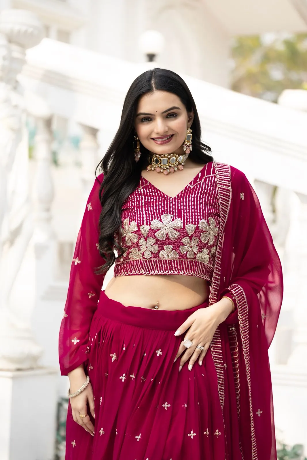 Bollywood Style Readymade Lehenga Choli Under 2000
