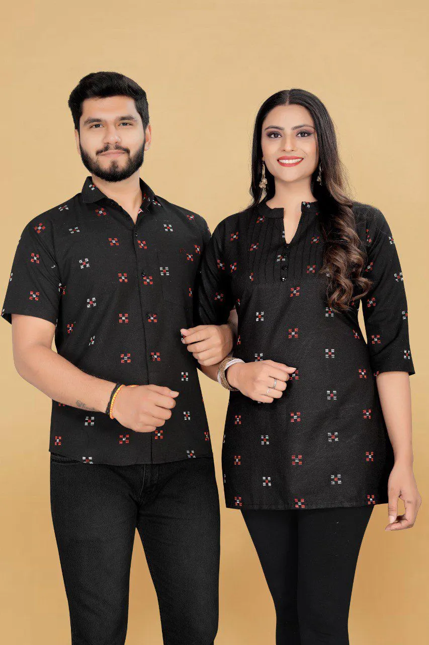 Couple Combo Western Shirts