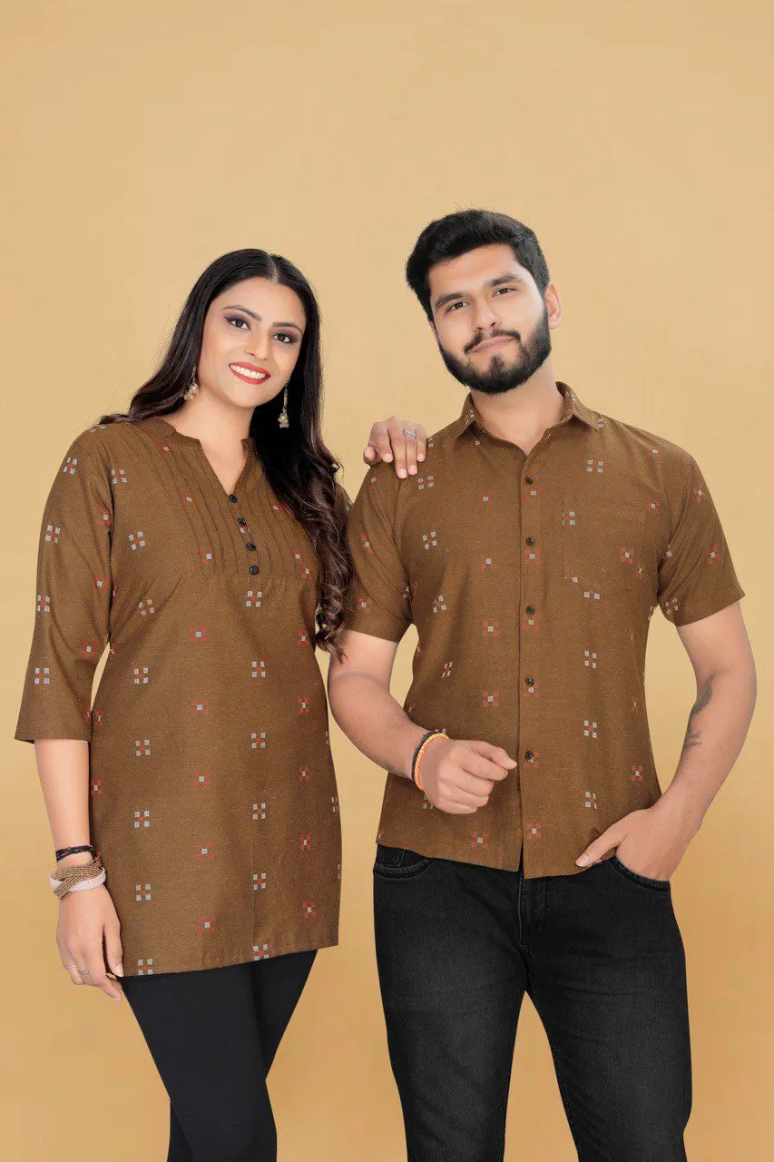 Couple Combo Western Shirts